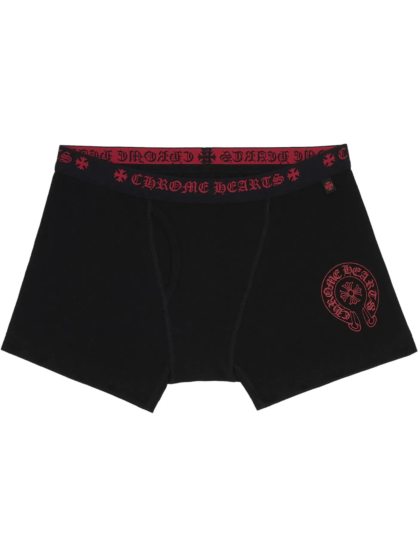 Мужские боксеры Chrome Hearts Boxer Brief — изображение 1 из 2, черный/красный