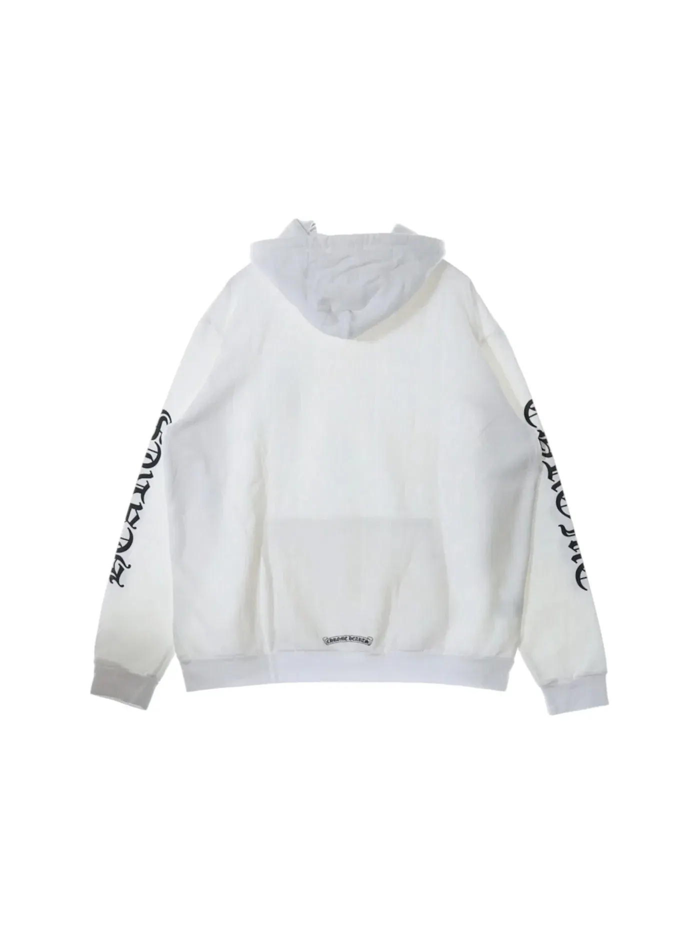 Мужской худи с принтом Vertical Logo Chrome Hearts — изображение 2 из 2, белый