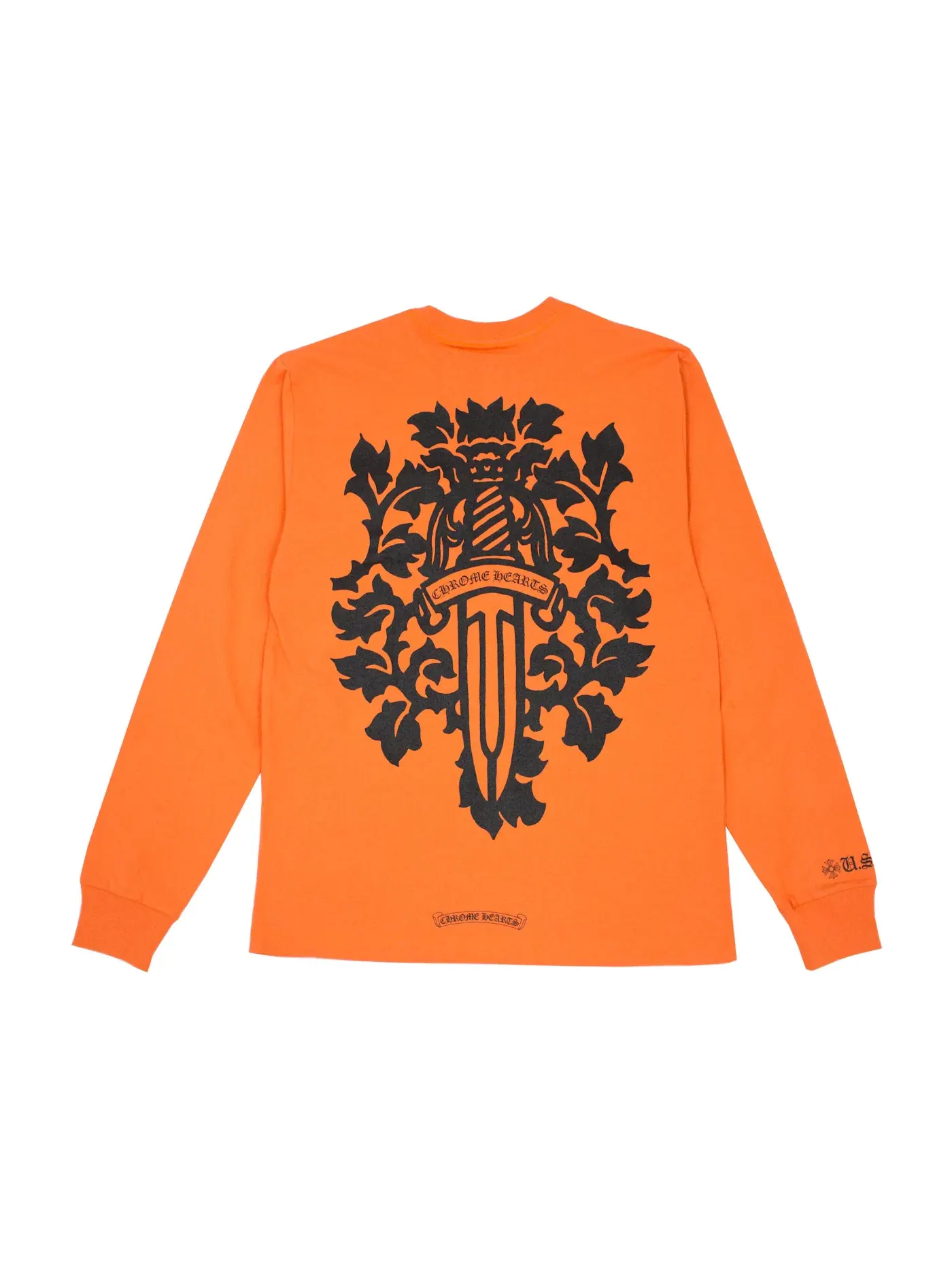 Мужская футболка с длинным рукавом с принтом Chrome Hearts Vine Dagger L/S T-shirt Chrome Hearts — изображение 1 из 2