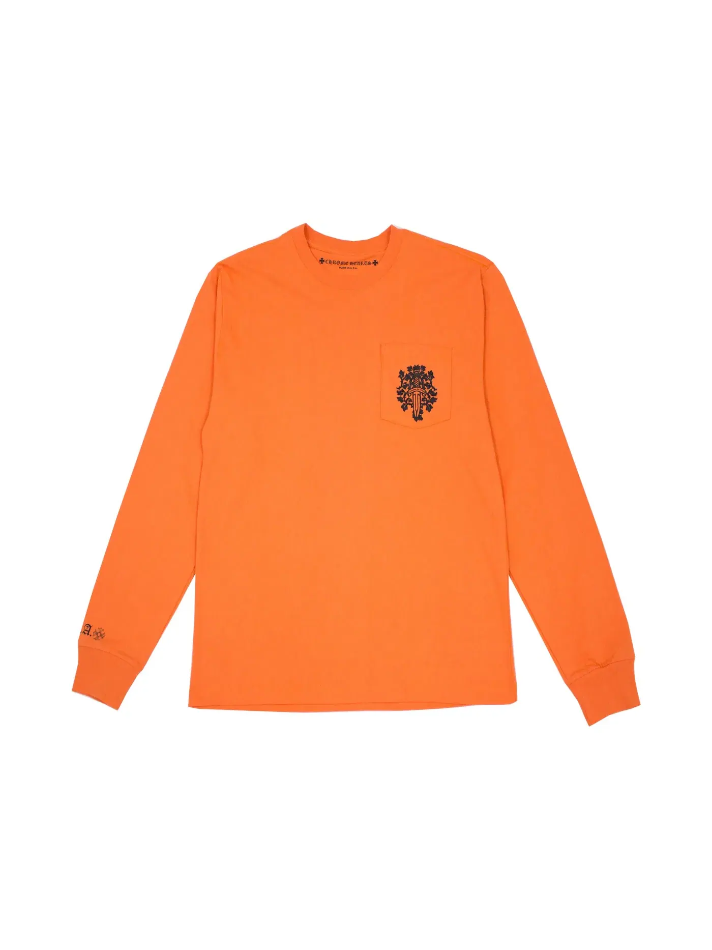 Мужская футболка с длинным рукавом с принтом Chrome Hearts Vine Dagger L/S T-shirt Chrome Hearts — изображение 2 из 2
