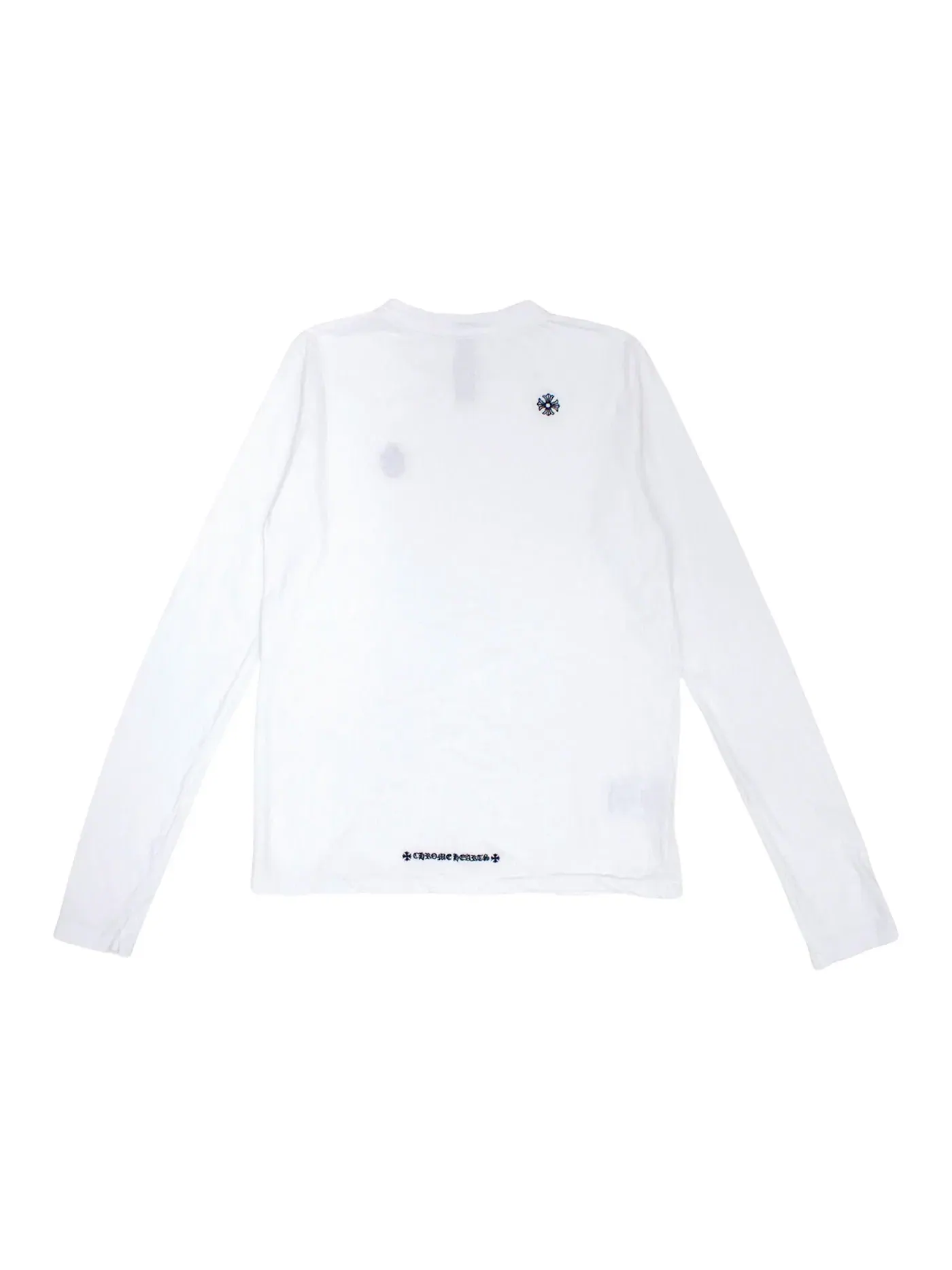 Женская футболка с длинным рукавом L/S Shirt Chrome Hearts — изображение 2 из 2, белый