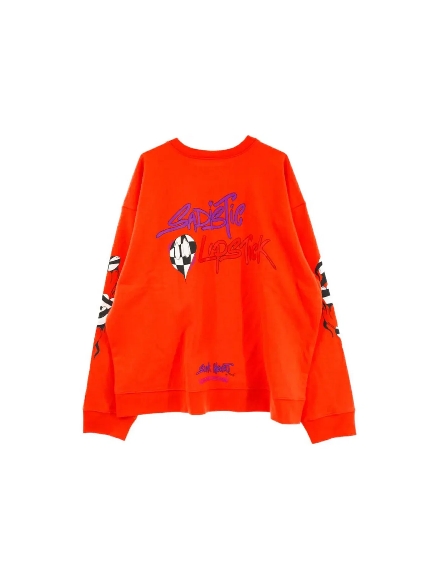 Мужской свитшот с принтом Chrome Hearts x Matty Boy PPO U HD PLVR Red — изображение 2 из 2, красный