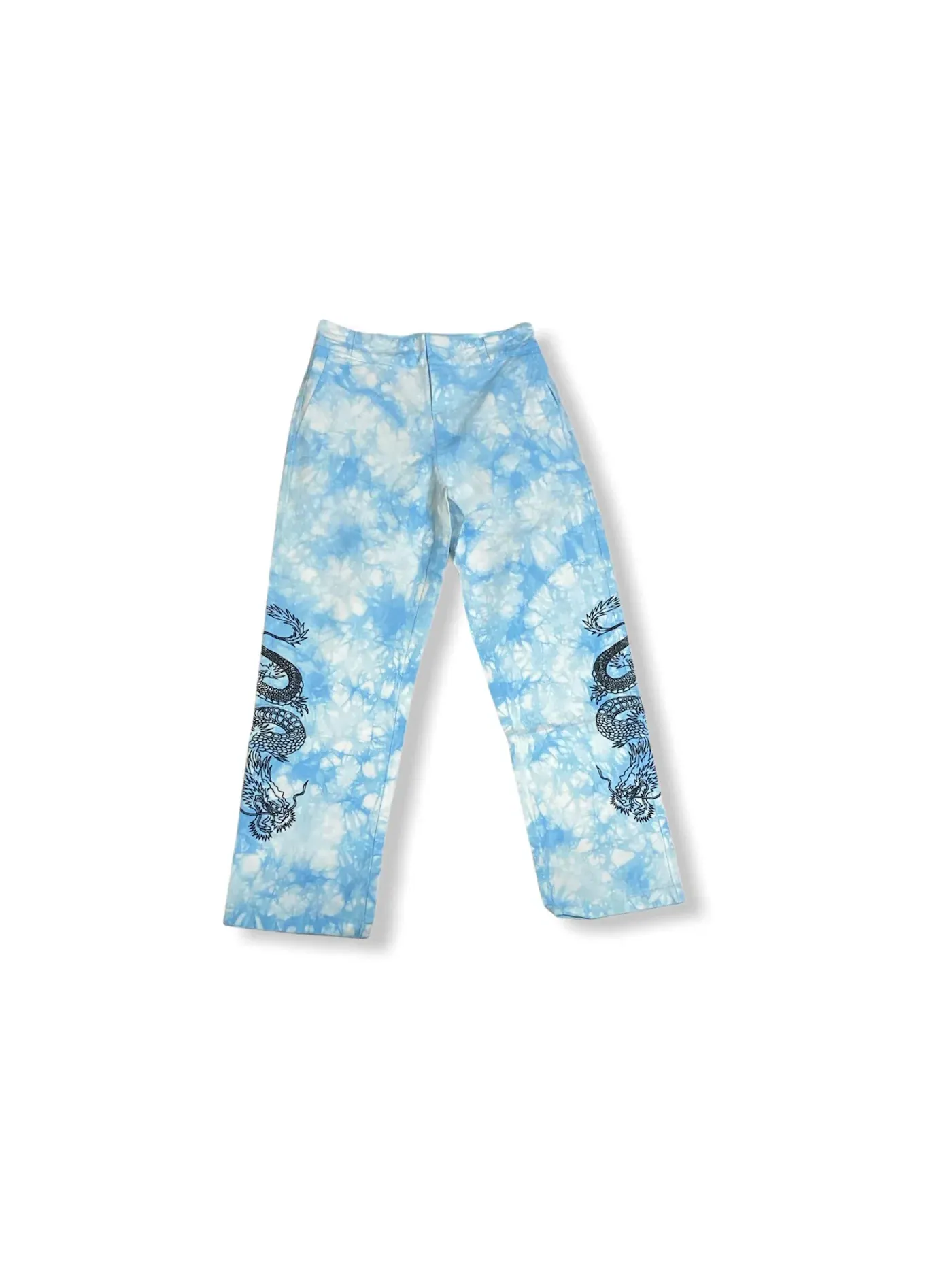 Мужские брюки с принтом Dragon Tie Dye Chino CLOT