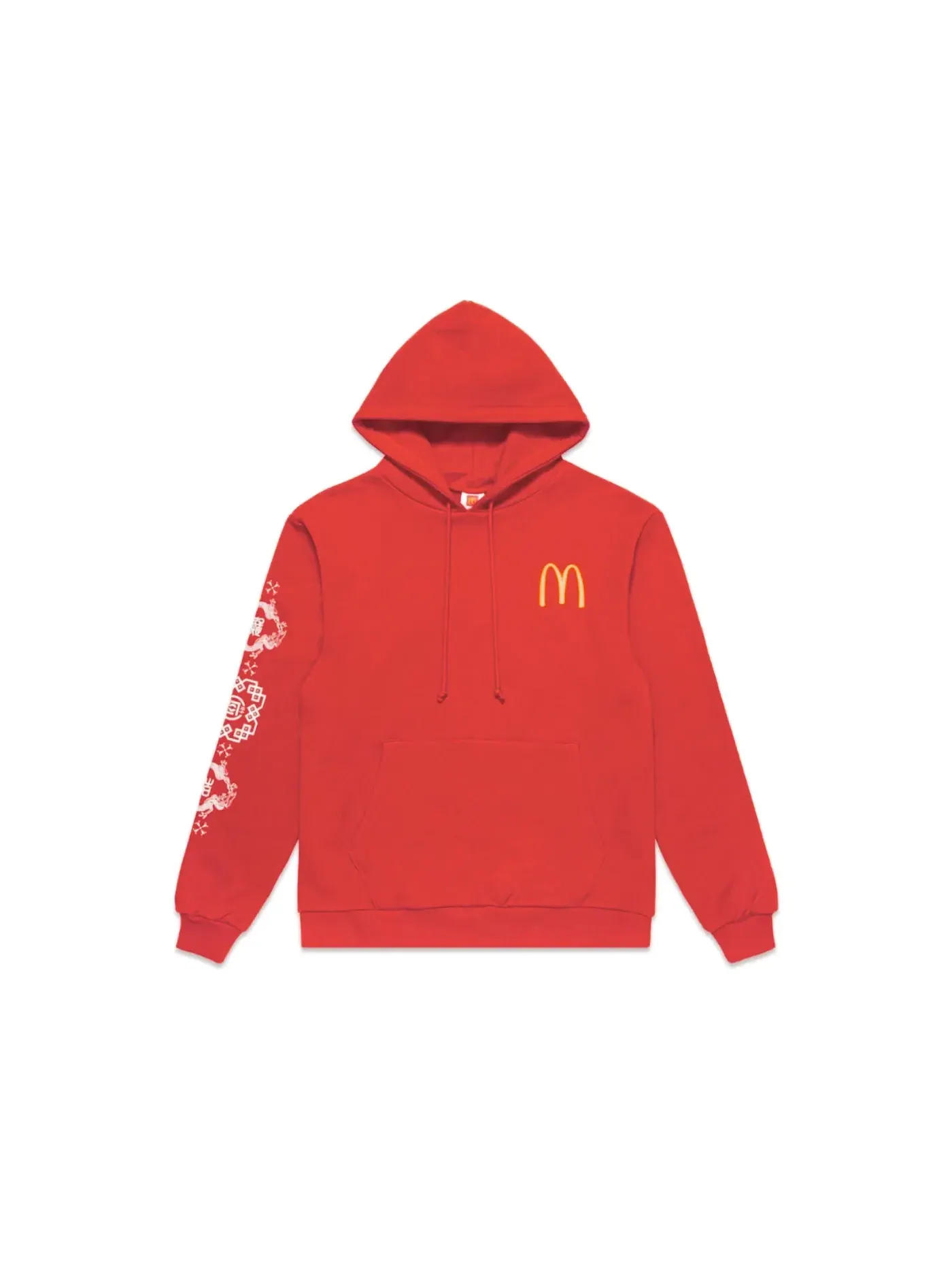 Женское худи с принтом CLOT x McDonald's McSpicy Hoodie — изображение 1 из 2, красный