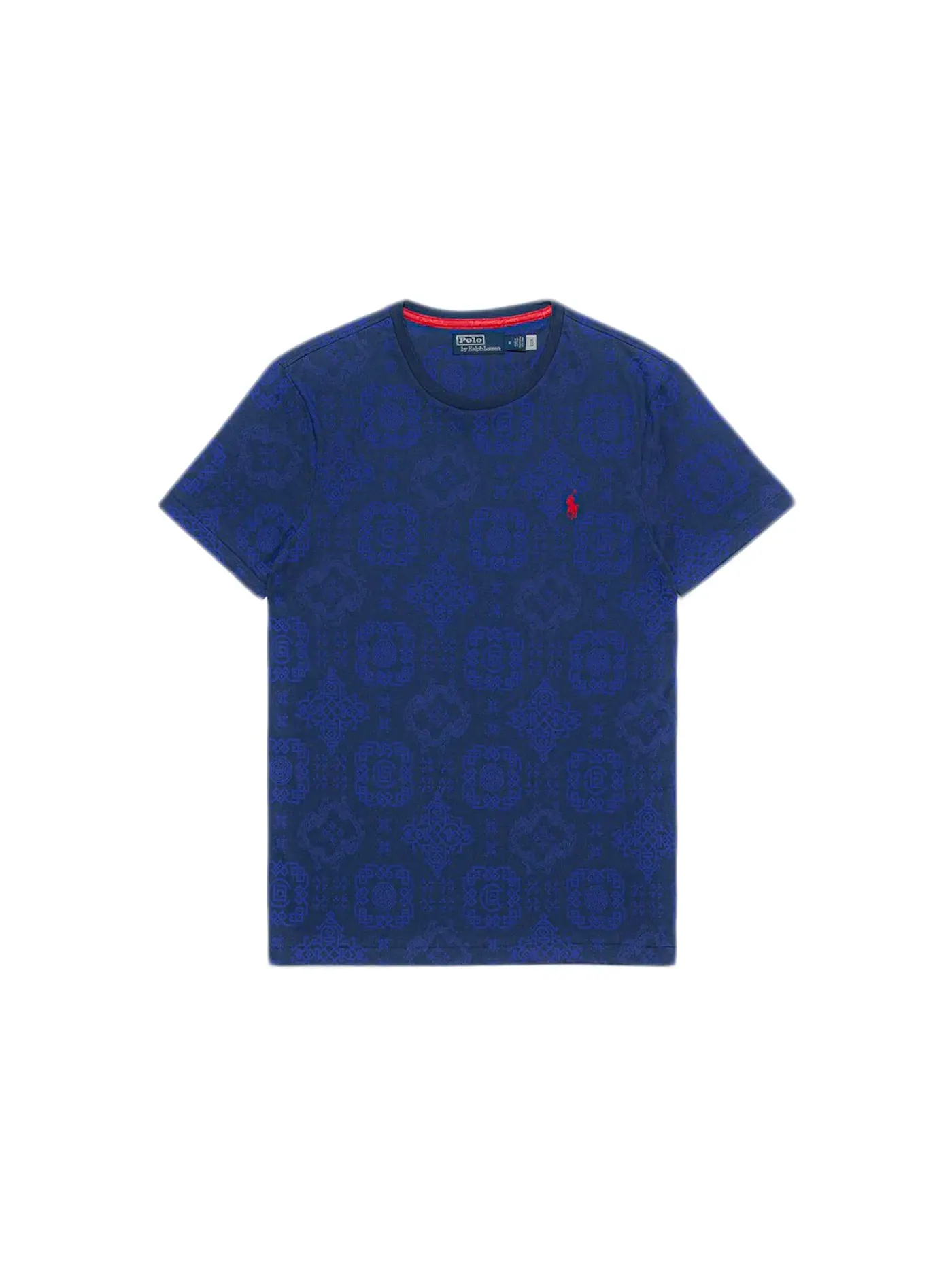 Мужская футболка с коротким рукавом CLOT x Polo by Ralph Lauren S/S CN T-Shirt — изображение 1 из 2, темно-синий
