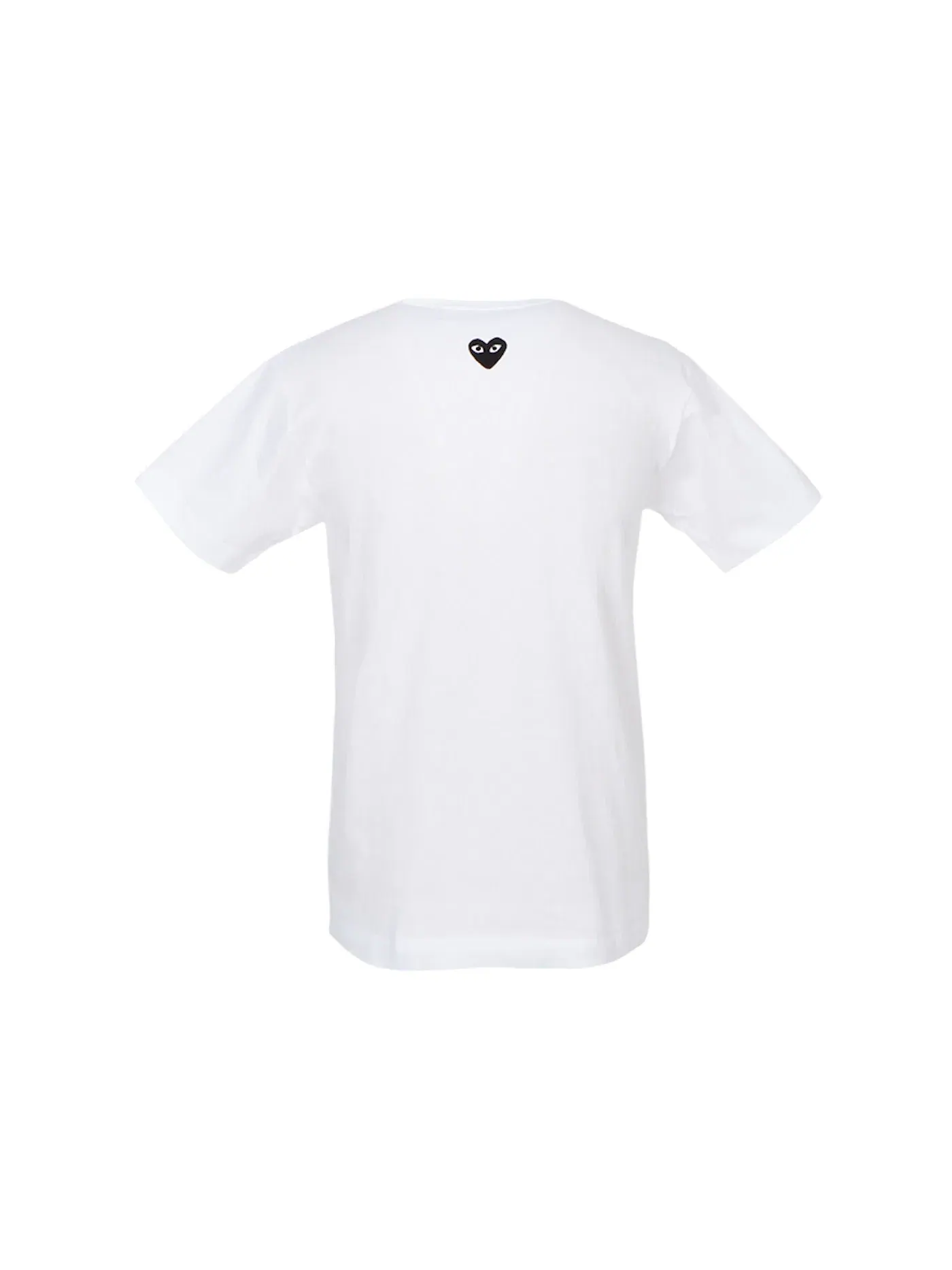 Мужская футболка с принтом Comme des Garcons Back Blackwappen Shirt — изображение 1 из 1, белый
