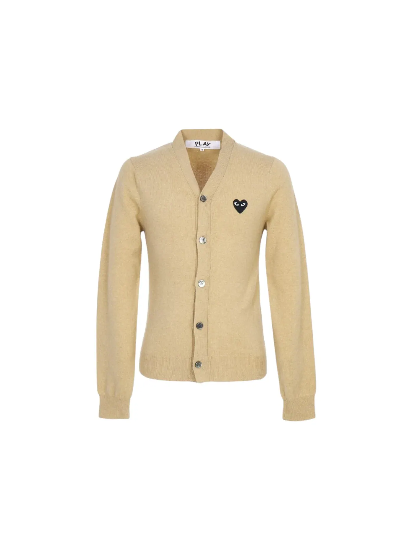 Мужской кардиган Blackwappen Comme des Garcons — изображение 1 из 1, бежевый