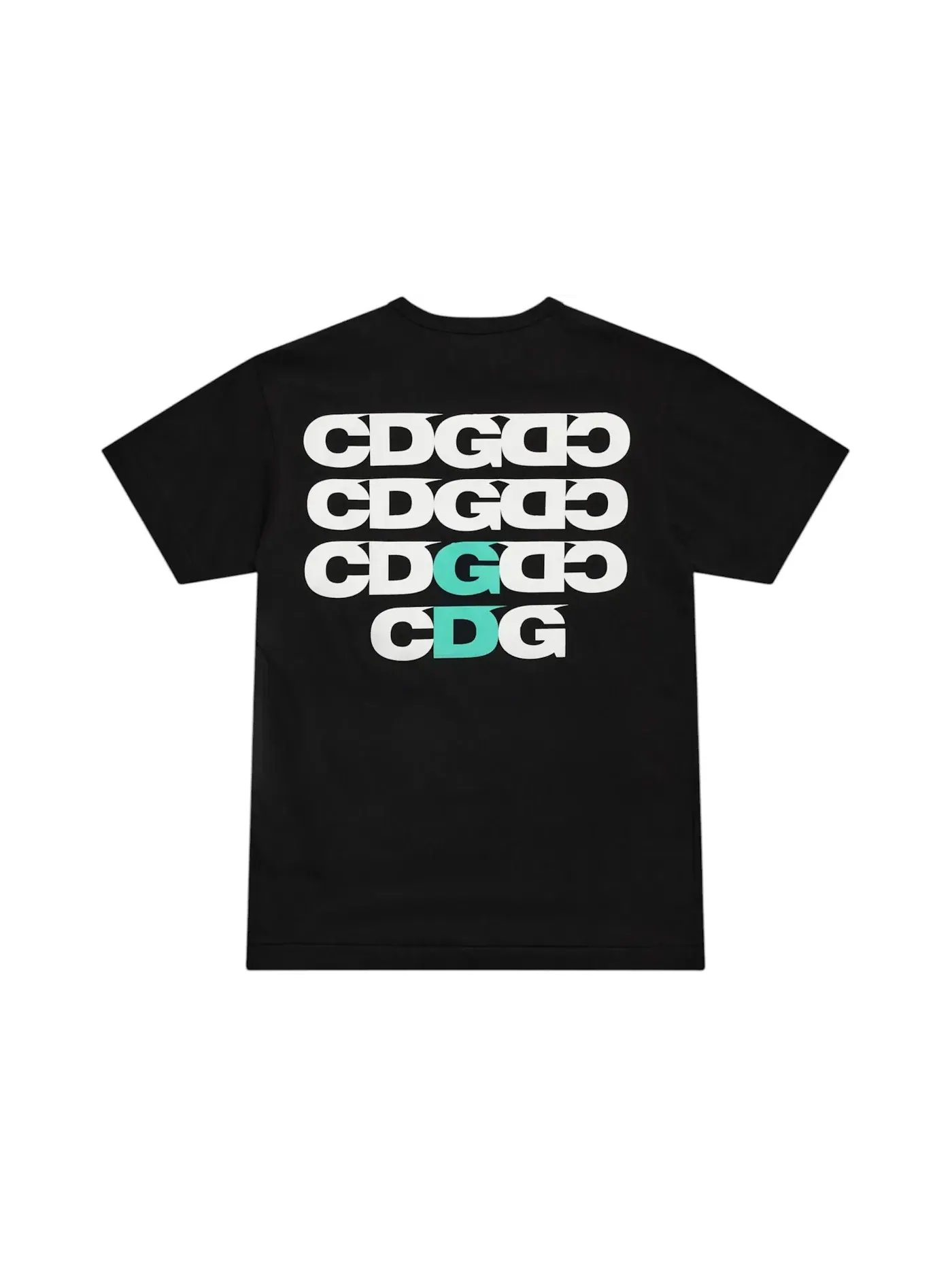 Мужская футболка с принтом Comme des Garcons G DRAGON Ubermensch Printed — изображение 2 из 2, черный