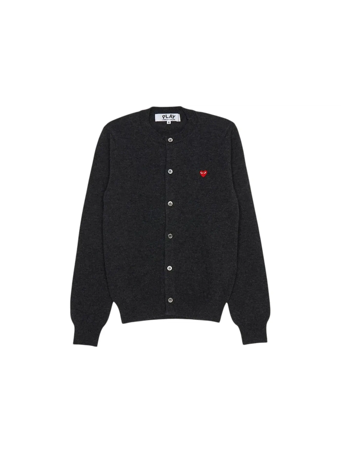 Мужской кардиган модели Cardigan Comme des Garcons — изображение 1 из 1, серый