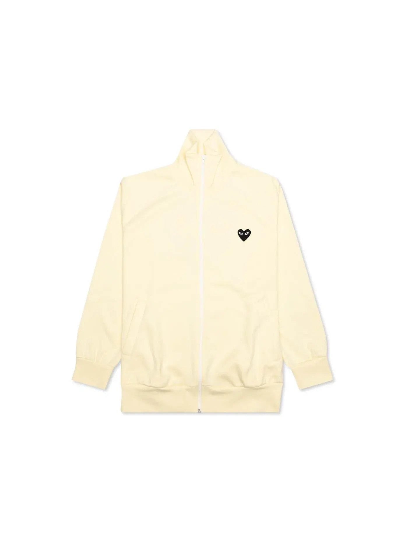 Детский свитшот с принтом Big Black Heart Comme des Garcons PLAY — изображение 1 из 3, белый