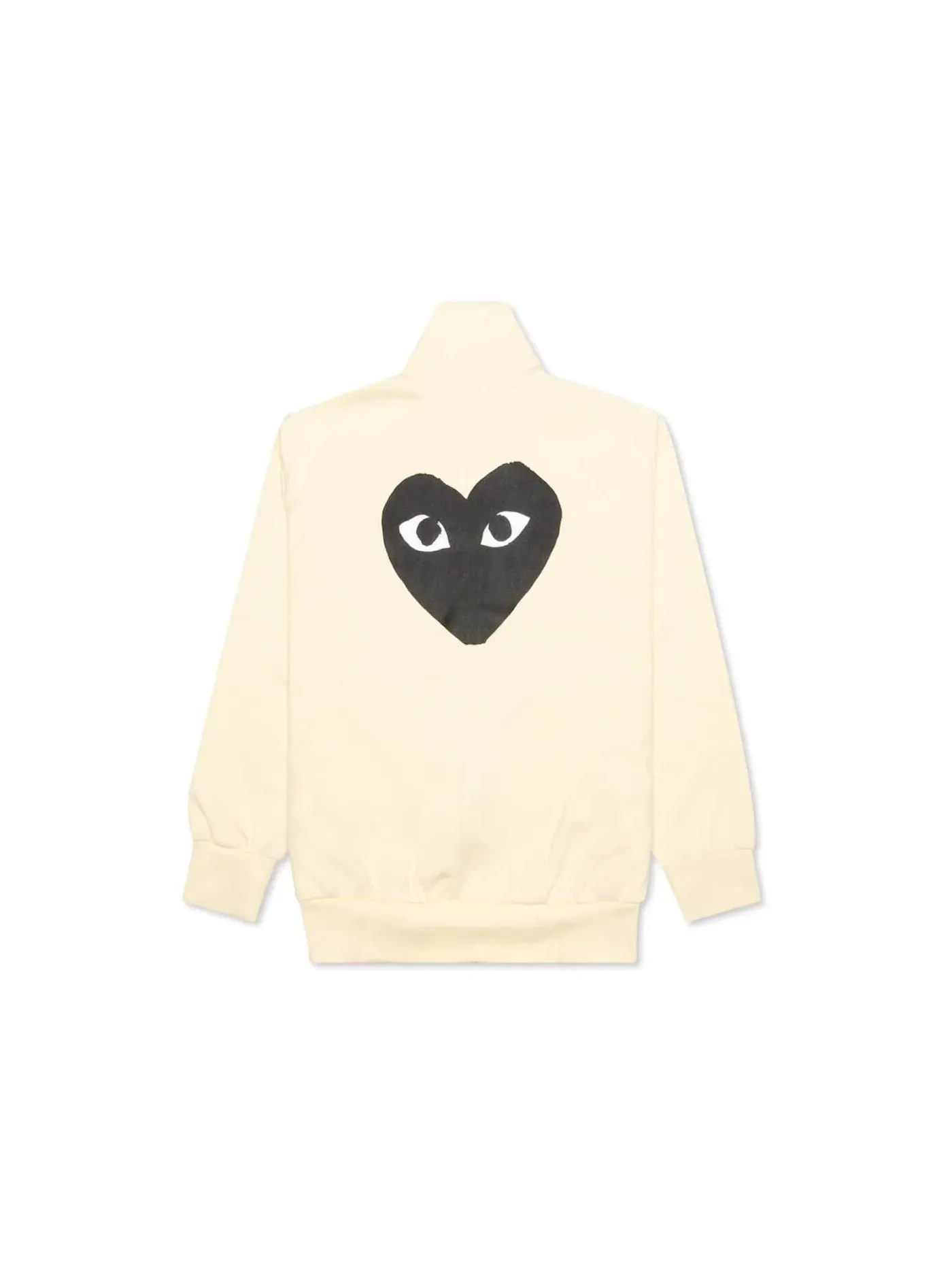 Детский свитшот с принтом Big Black Heart Comme des Garcons PLAY — изображение 2 из 3, белый
