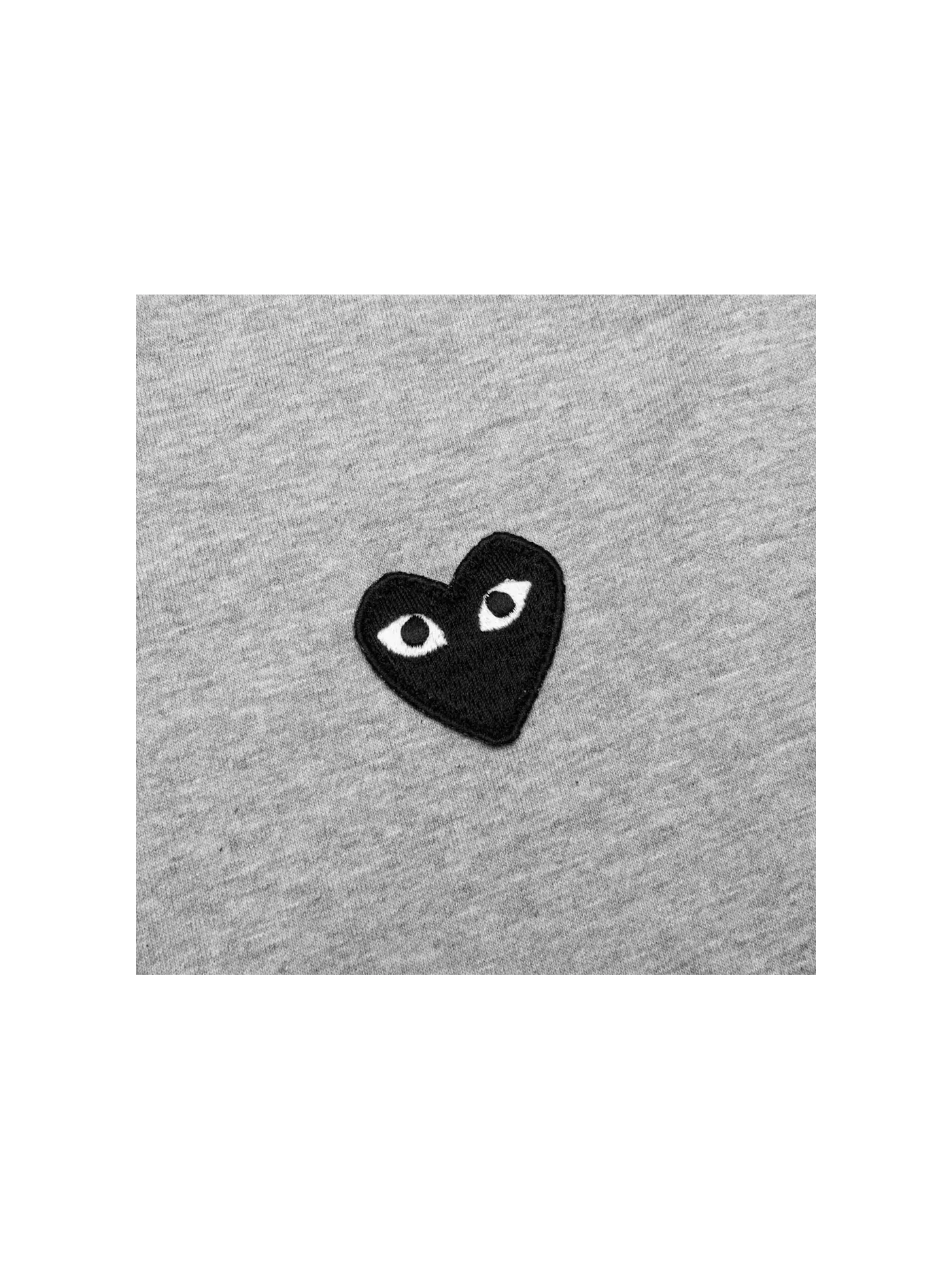 Женская футболка с длинным рукавом Comme des Garcons PLAY — изображение 2 из 2, серый
