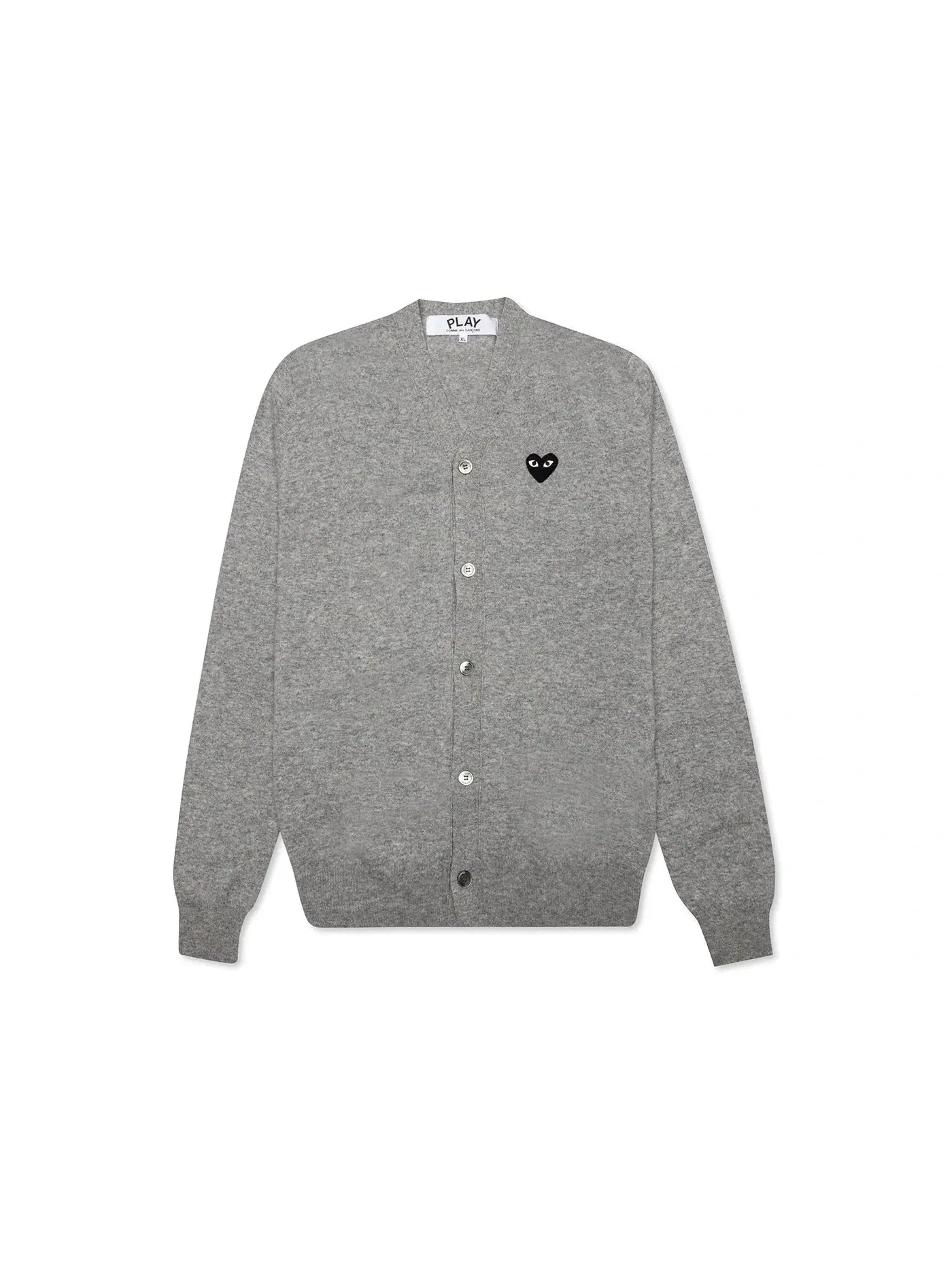 Унисекс-свитер с принтом Sweater Comme des Garcons PLAY — изображение 1 из 2, серый