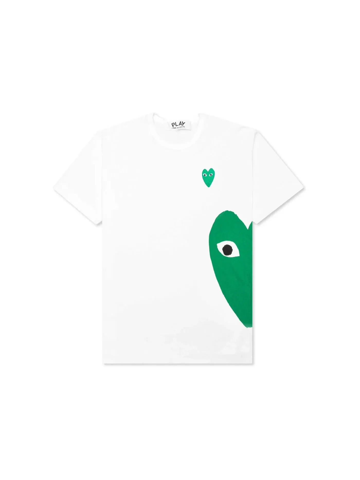 Детская футболка с эмблемой Play Comme des Garcons PLAY — изображение 1 из 2, белый