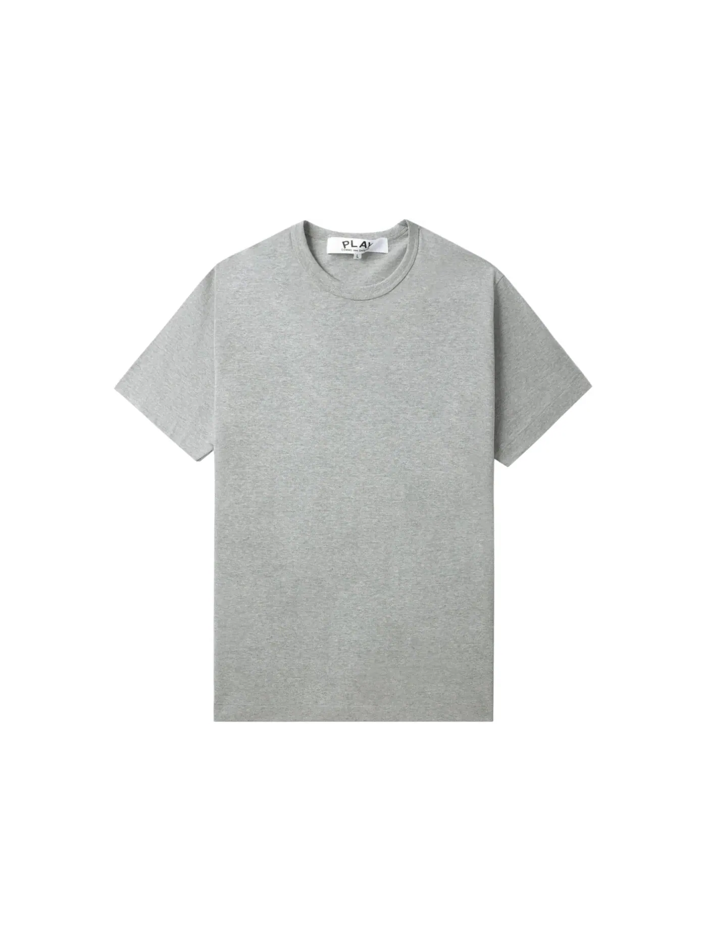 Детская футболка с принтом Comme des Garcons PLAY Tee — изображение 1 из 2, серый