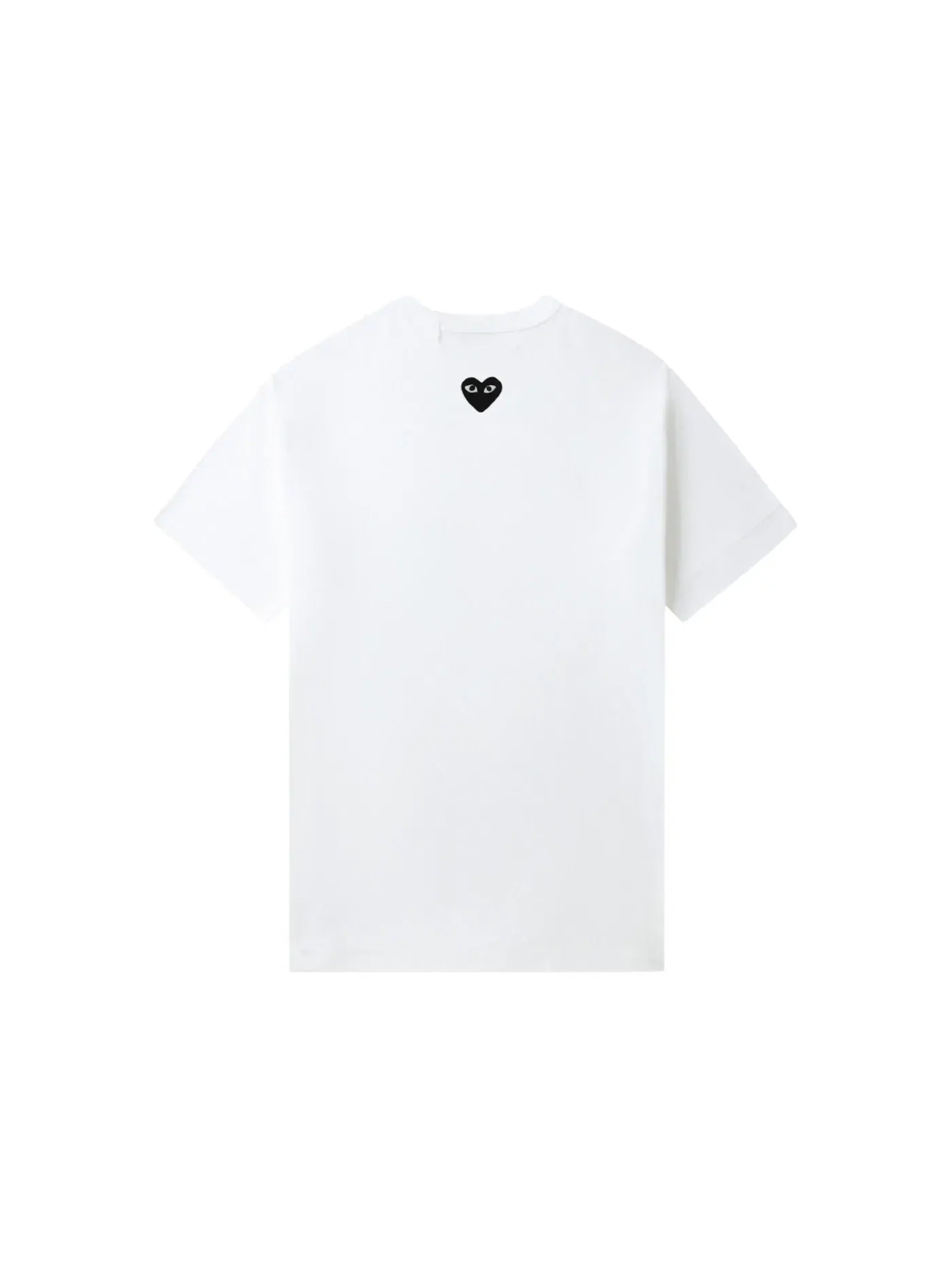 Детская футболка с принтом Comme des Garcons PLAY Tee — изображение 2 из 2, белый