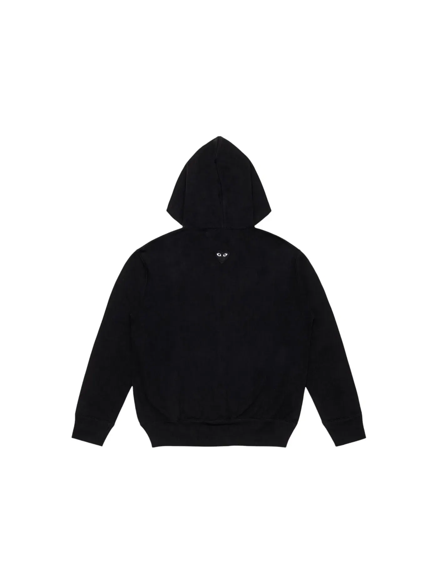 Детская худи с принтом Comme des Garcons PLAY — изображение 2 из 2, черный