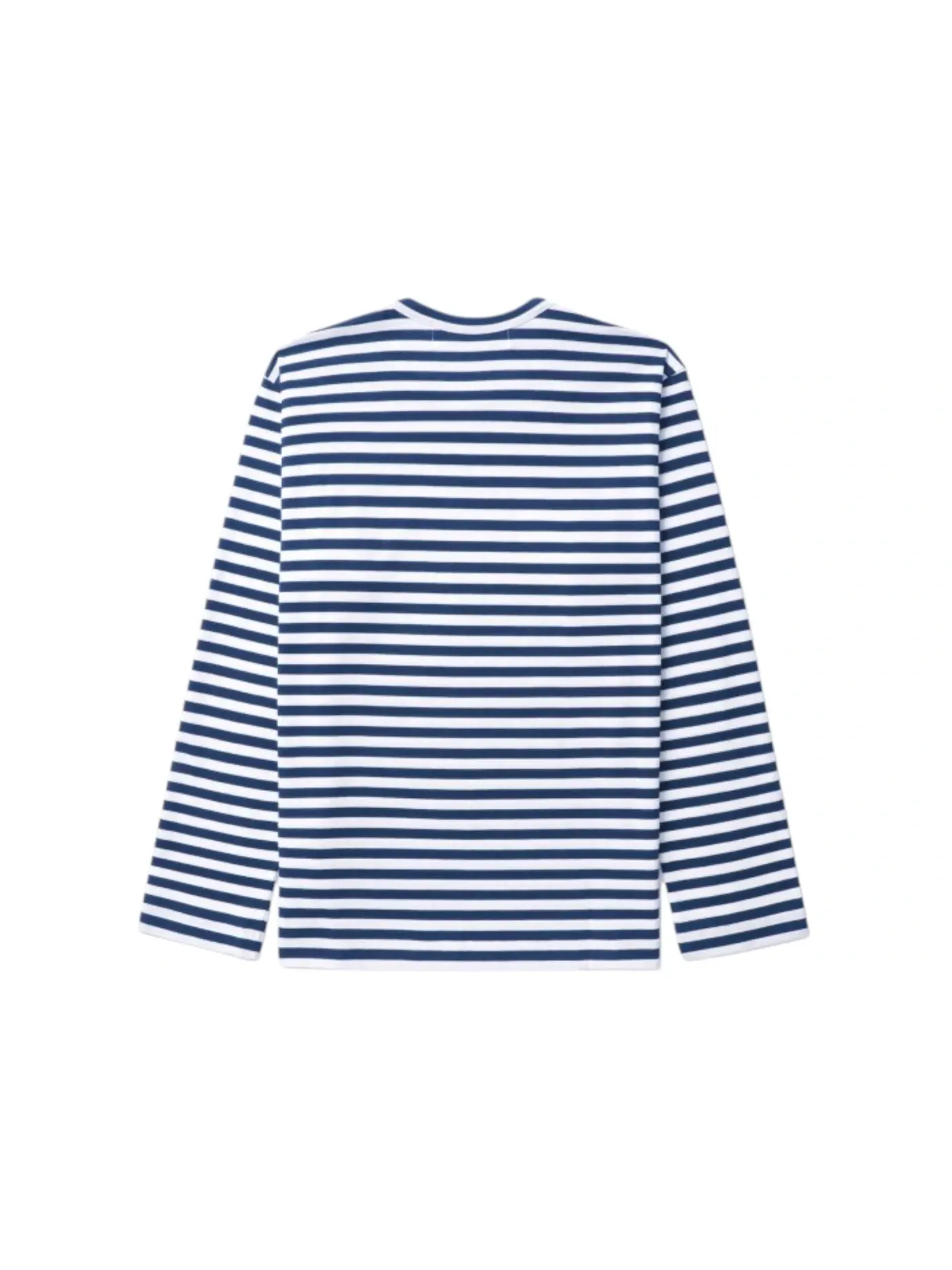 Мужская футболка с длинным рукавом с принтом L/S T-shirt Comme des Garcons PLAY — изображение 2 из 2, темно-синий