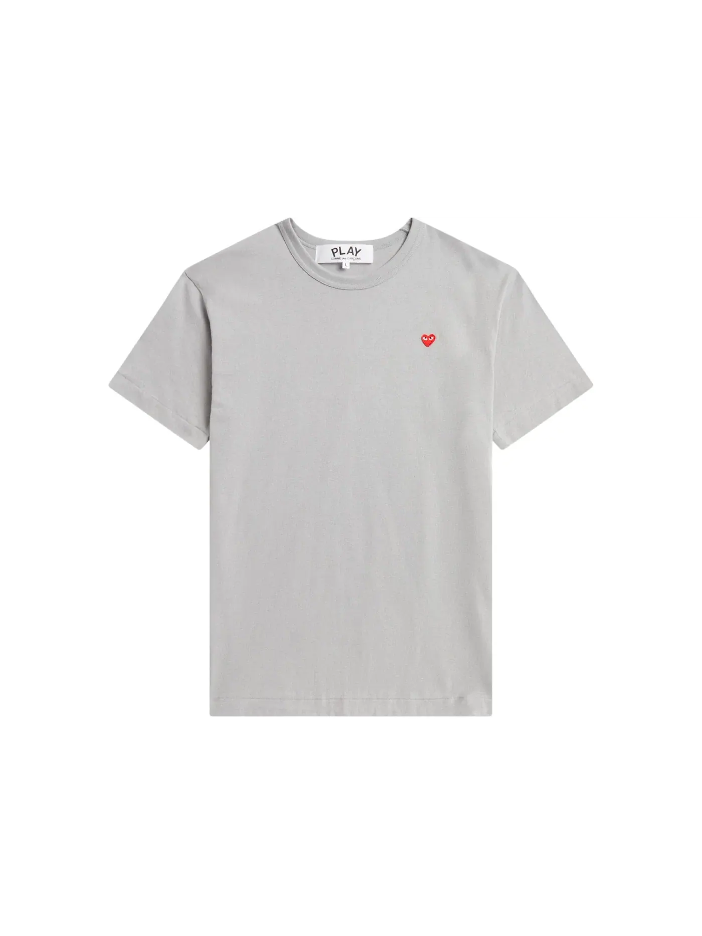 Детская футболка с логотипом Comme des Garcons PLAY Tee — изображение 1 из 1, серый