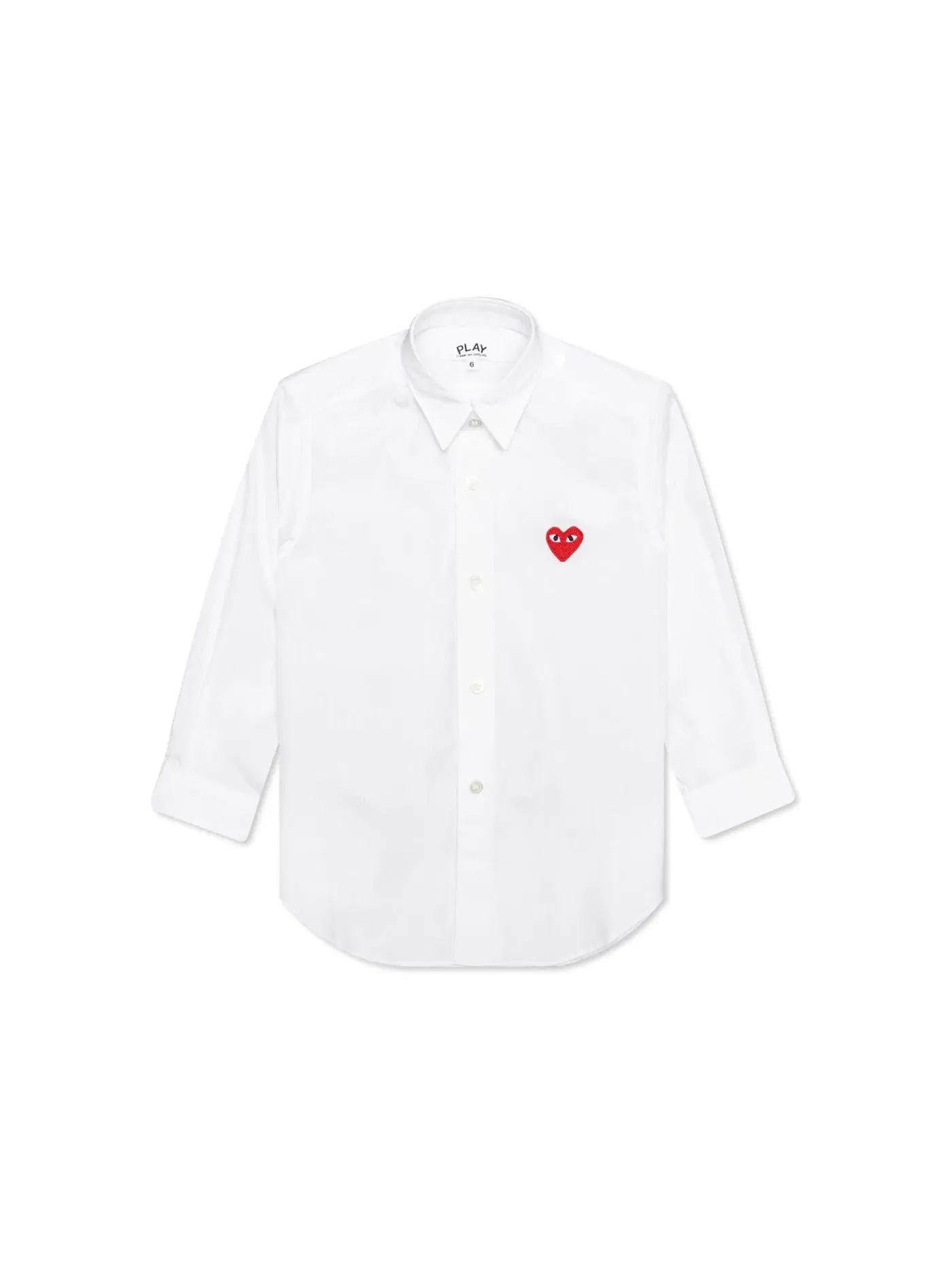 Детская рубашка с длинным рукавом Comme des Garcons PLAY — 1