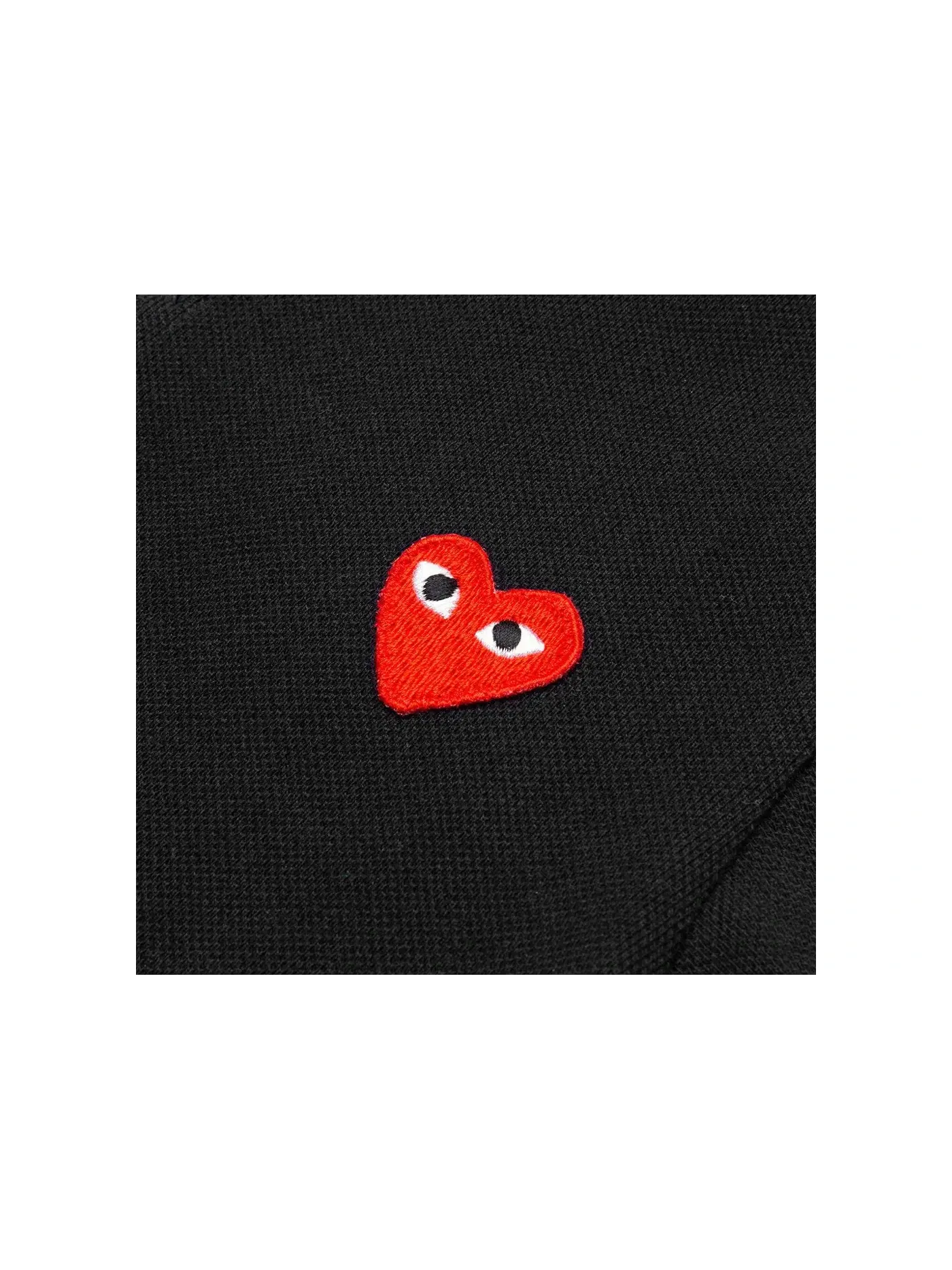 Детская рубашка поло с логотипом Comme des Garcons PLAY — 2