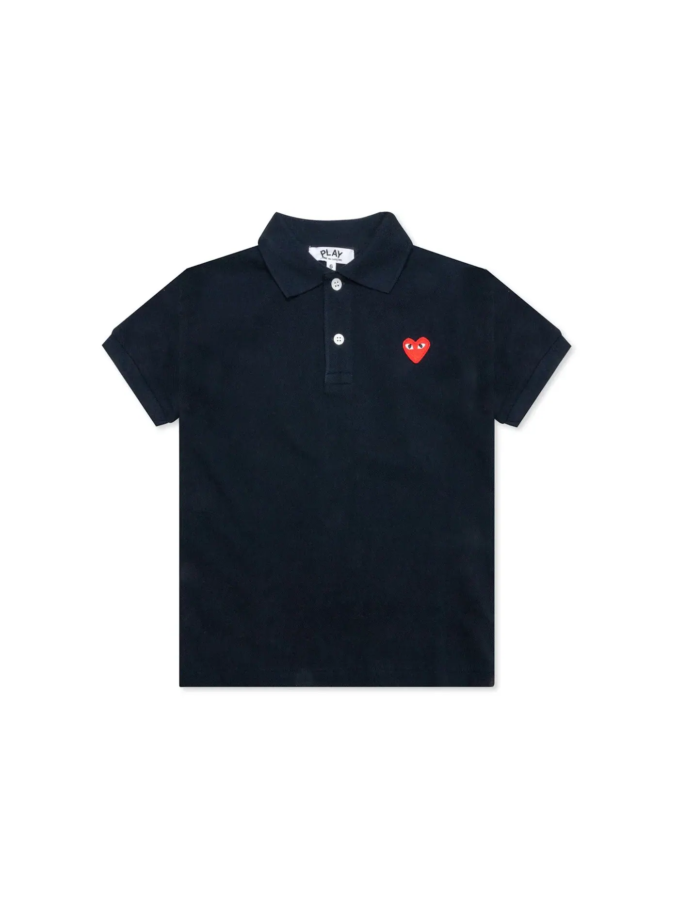 Детская рубашка-поло с эмблемой Comme des Garcons PLAY — 1