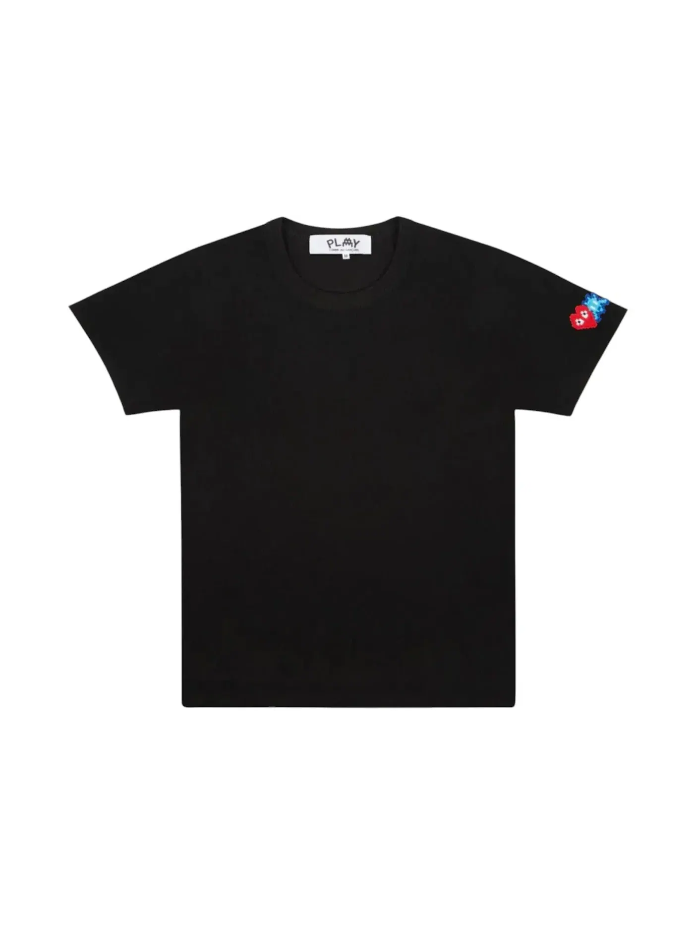 Унисекс футболка с принтом Comme des Garcons PLAY T-shirt — изображение 1 из 2, черный