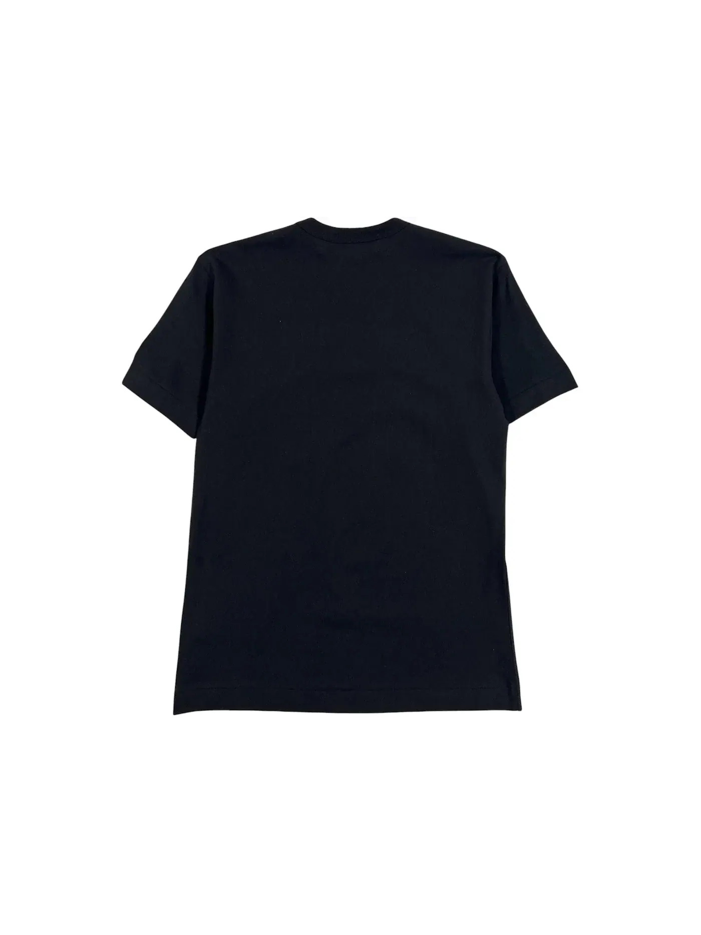 Унисекс футболка с принтом Comme des Garcons PLAY T-shirt — изображение 2 из 2, черный