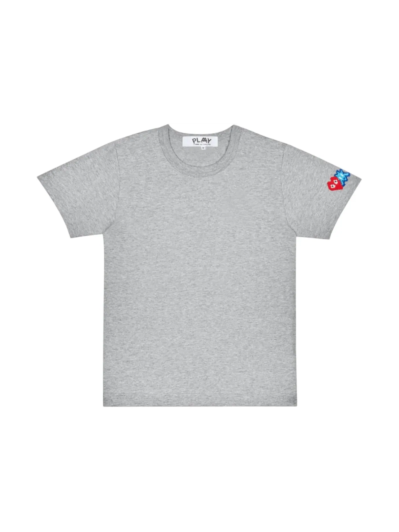 Детская футболка с принтом Comme des Garcons PLAY T-Shirt — изображение 1 из 2, серый