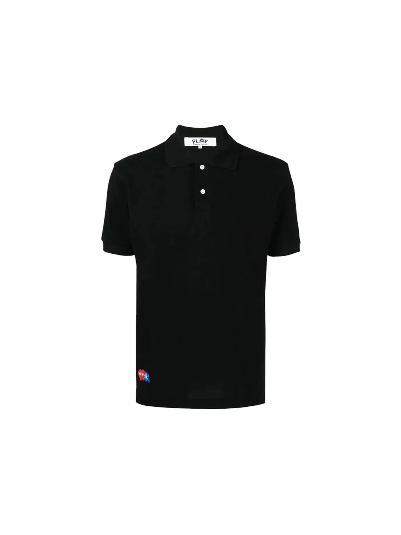 Футболка с принтом Comme des Garcons PLAY T-shirt — изображение 1 из 2, черный