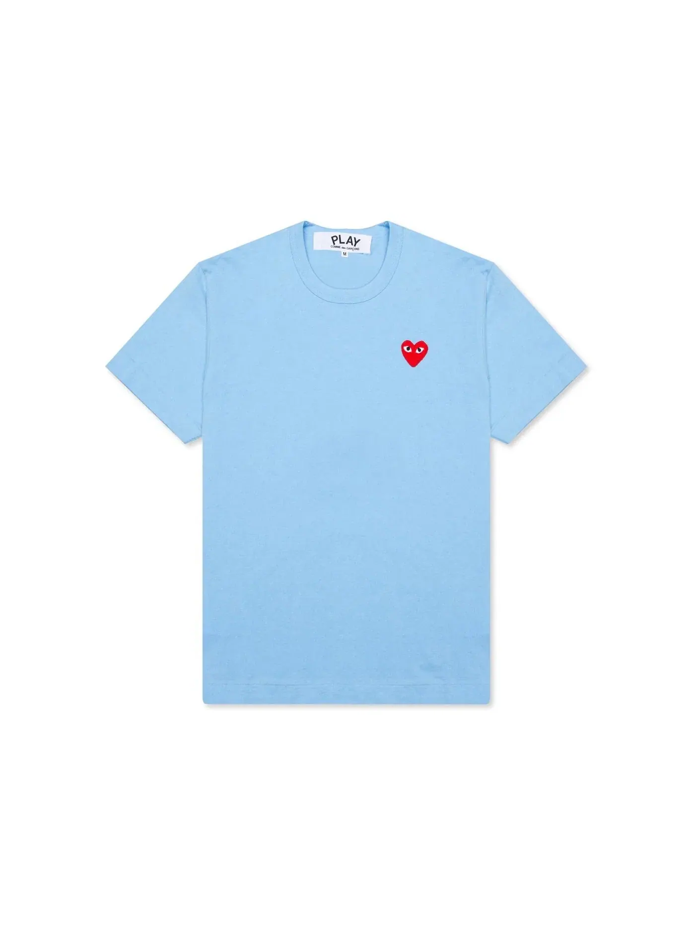 Футболка с принтом T-shirt Comme des Garcons PLAY — изображение 1 из 2, синий