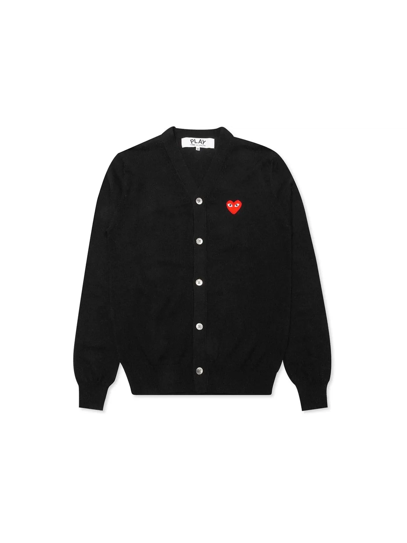 Свитер с принтом Sweater Comme des Garcons PLAY — изображение 1 из 2, черный