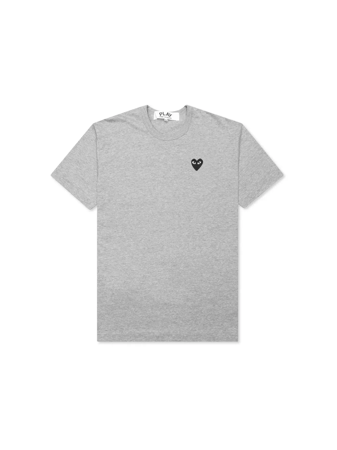 Женская футболка с принтом T-shirt Comme des Garcons PLAY — изображение 1 из 2, серый