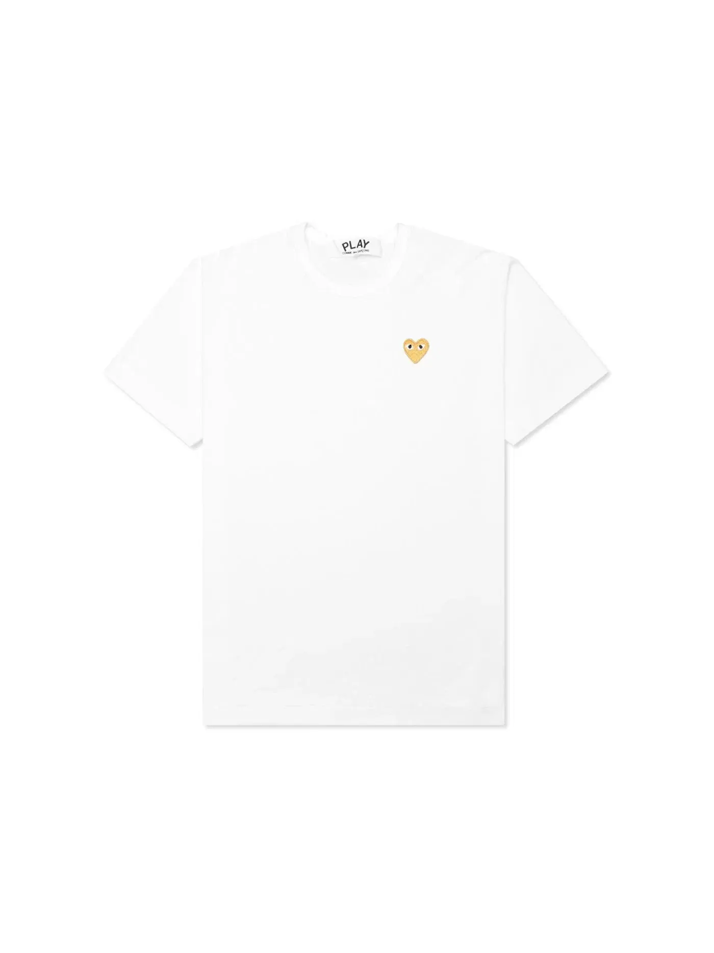 Женская футболка с принтом Comme des Garcons PLAY T-shirt — изображение 1 из 2, белый
