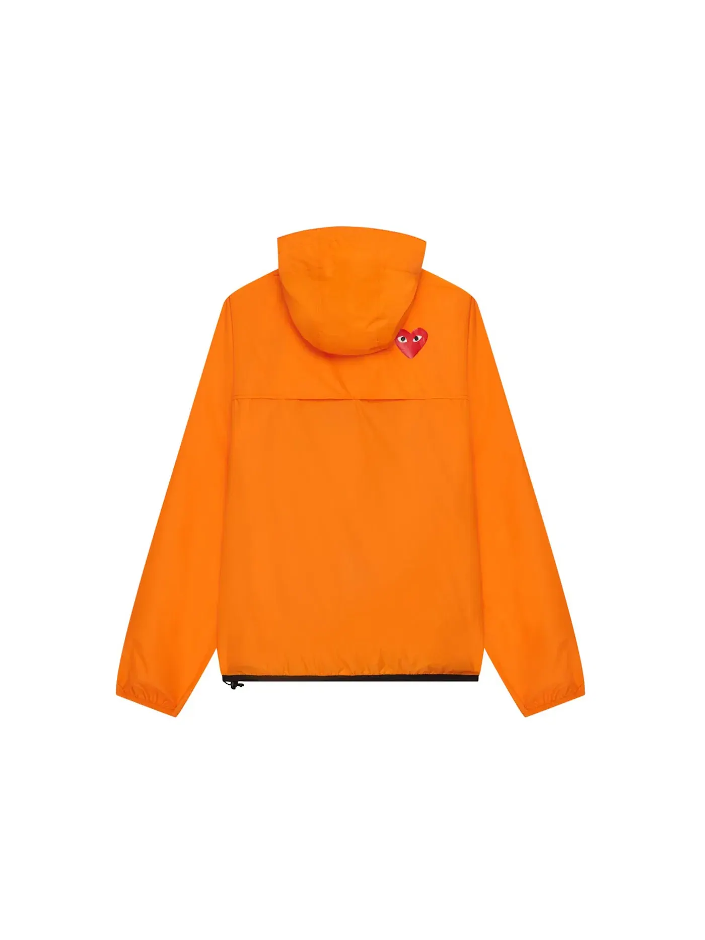 Унисекс куртка с принтом Comme des Garcons PLAY — изображение 2 из 2, оранжевый