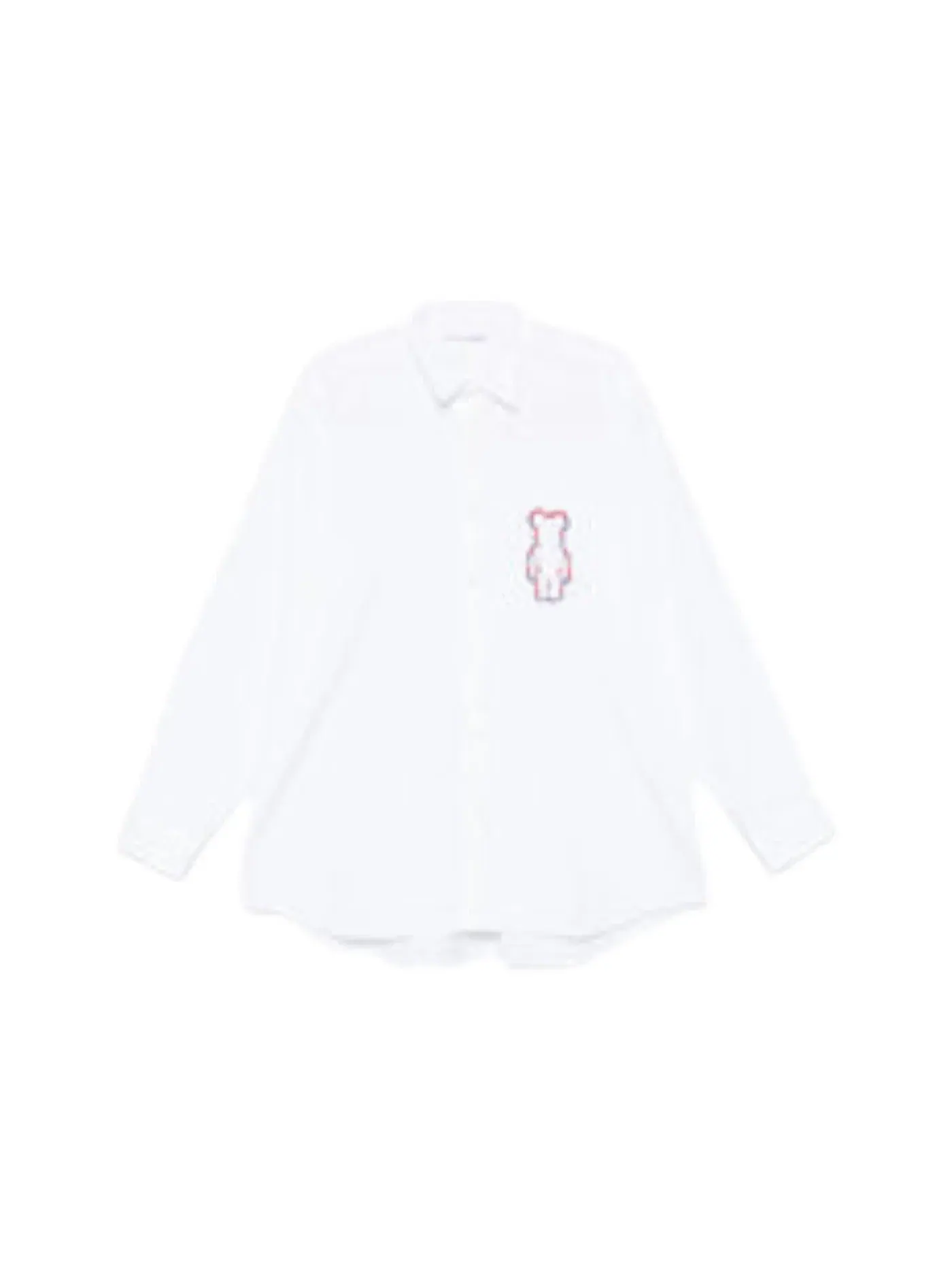 Мужская рубашка с принтом Shirt Comme des Garcons, Cobblestone Heather — изображение 1 из 1