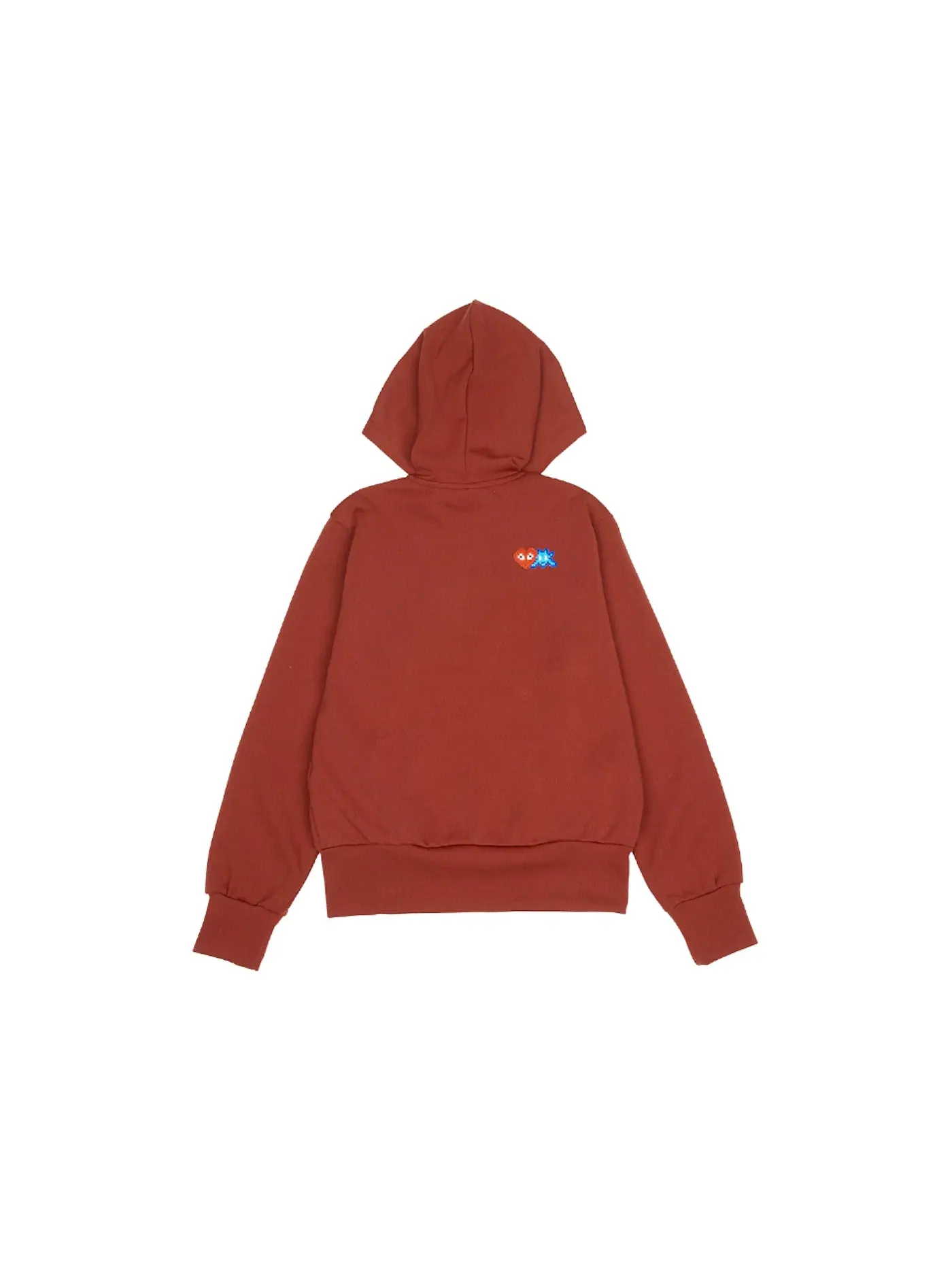 Женский свитшот на молнии Comme des Garcons x Invader Doublewappen — изображение 1 из 1, красный