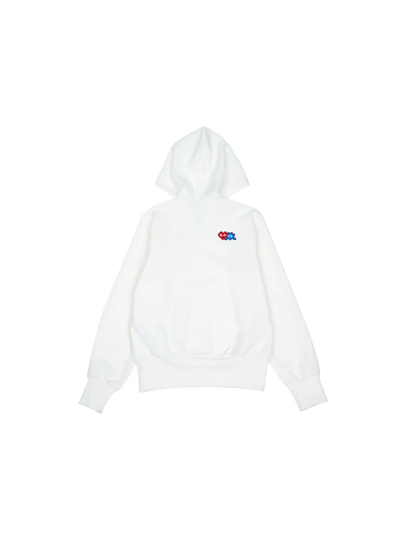Женская толстовка с принтом Comme des Garcons x Invader — изображение 1 из 1, белый