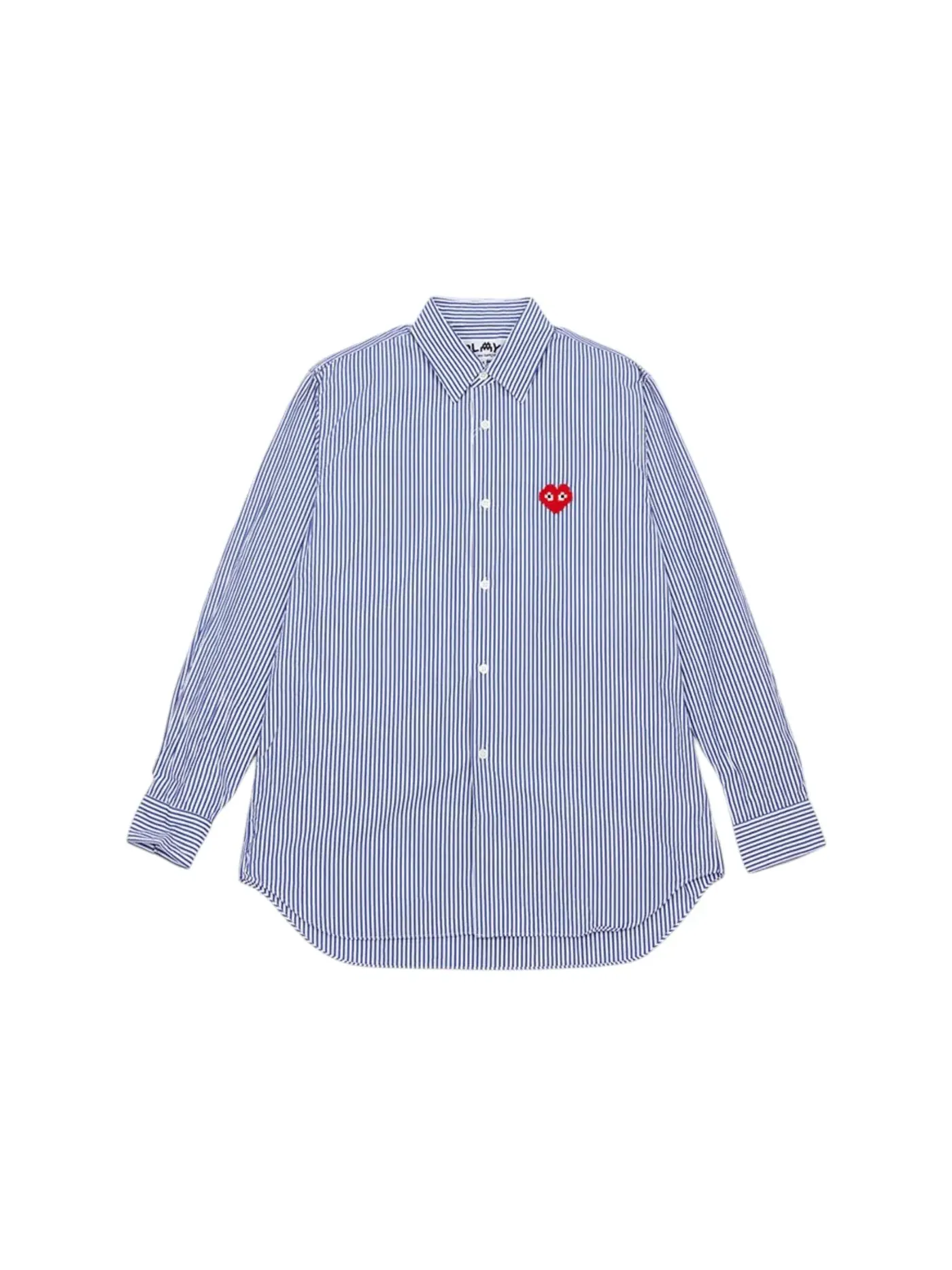 Мужская рубашка с принтом Pixelwappen Comme des Garcons — изображение 1 из 1, синий
