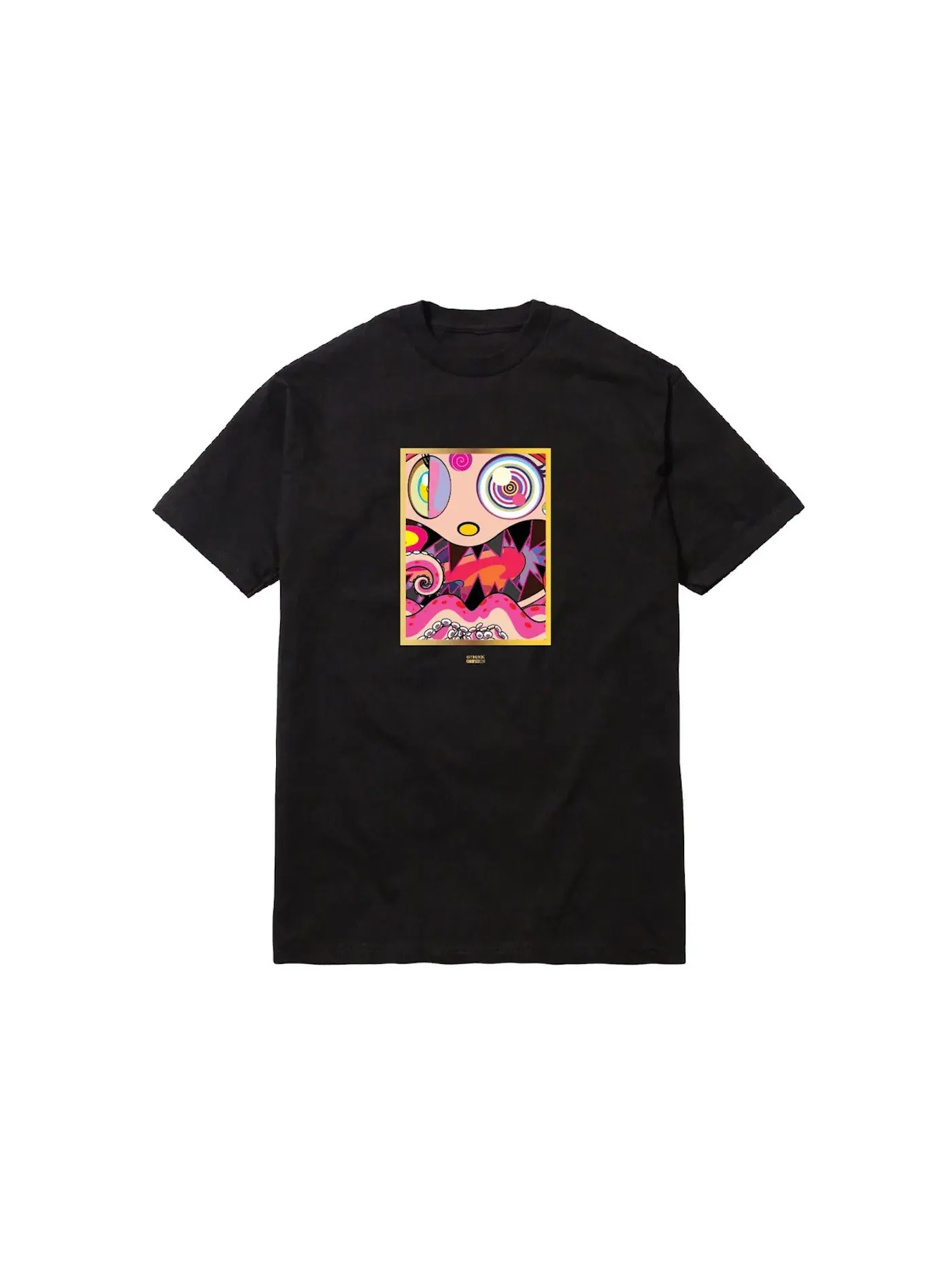 Детская футболка с принтом Takashi Murakami Hungry T-Shirt Takashi Murakami — изображение 1 из 1, черный