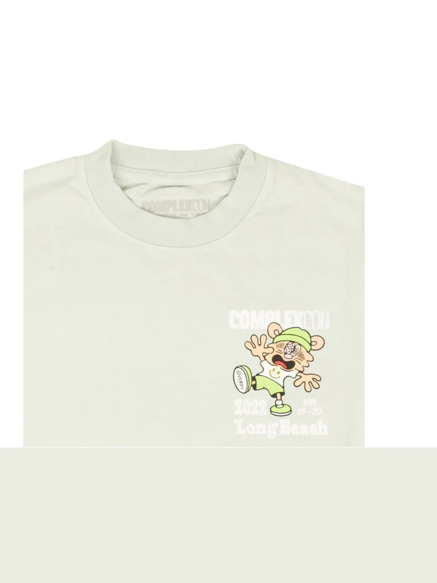 Мужская футболка с логотипом ComplexCon x Verdy Short Sleeve Logo ComplexCon — изображение 2 из 2, серый