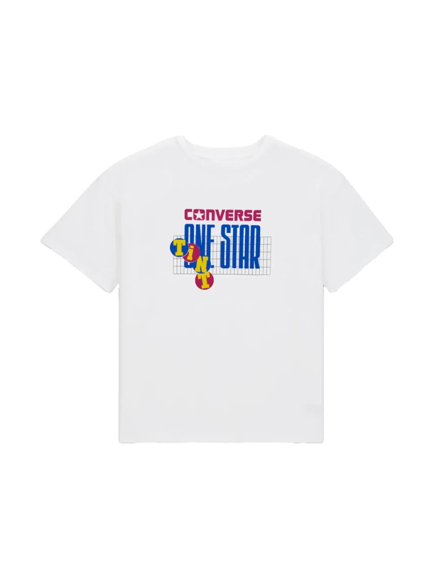 Мужская футболка с логотипом Converse x thisisneverthat Vintage T-shirt — изображение 1 из 1, белый