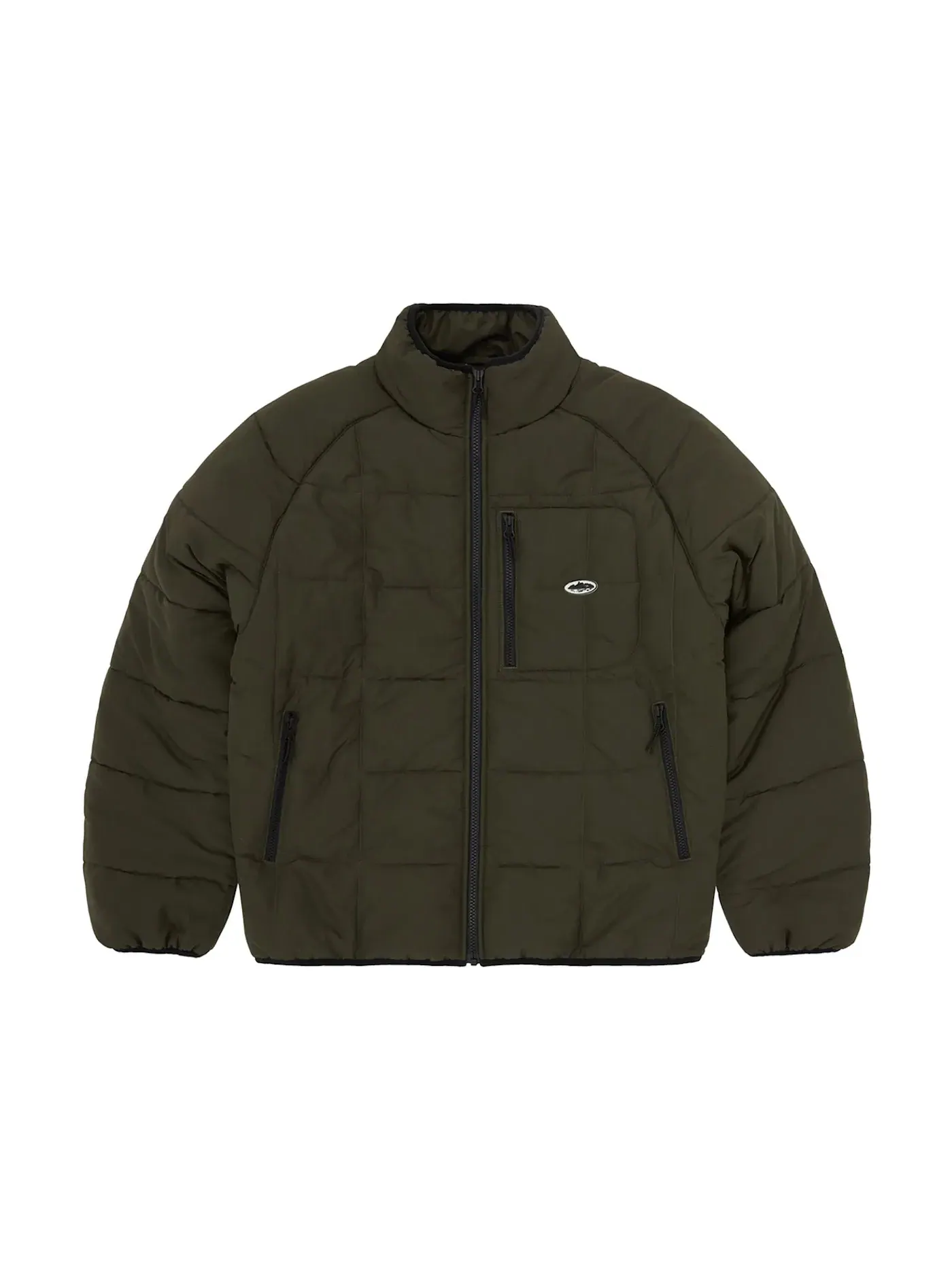 Мужская куртка Bellic' Insulated Corteiz — изображение 1 из 2, оливковый