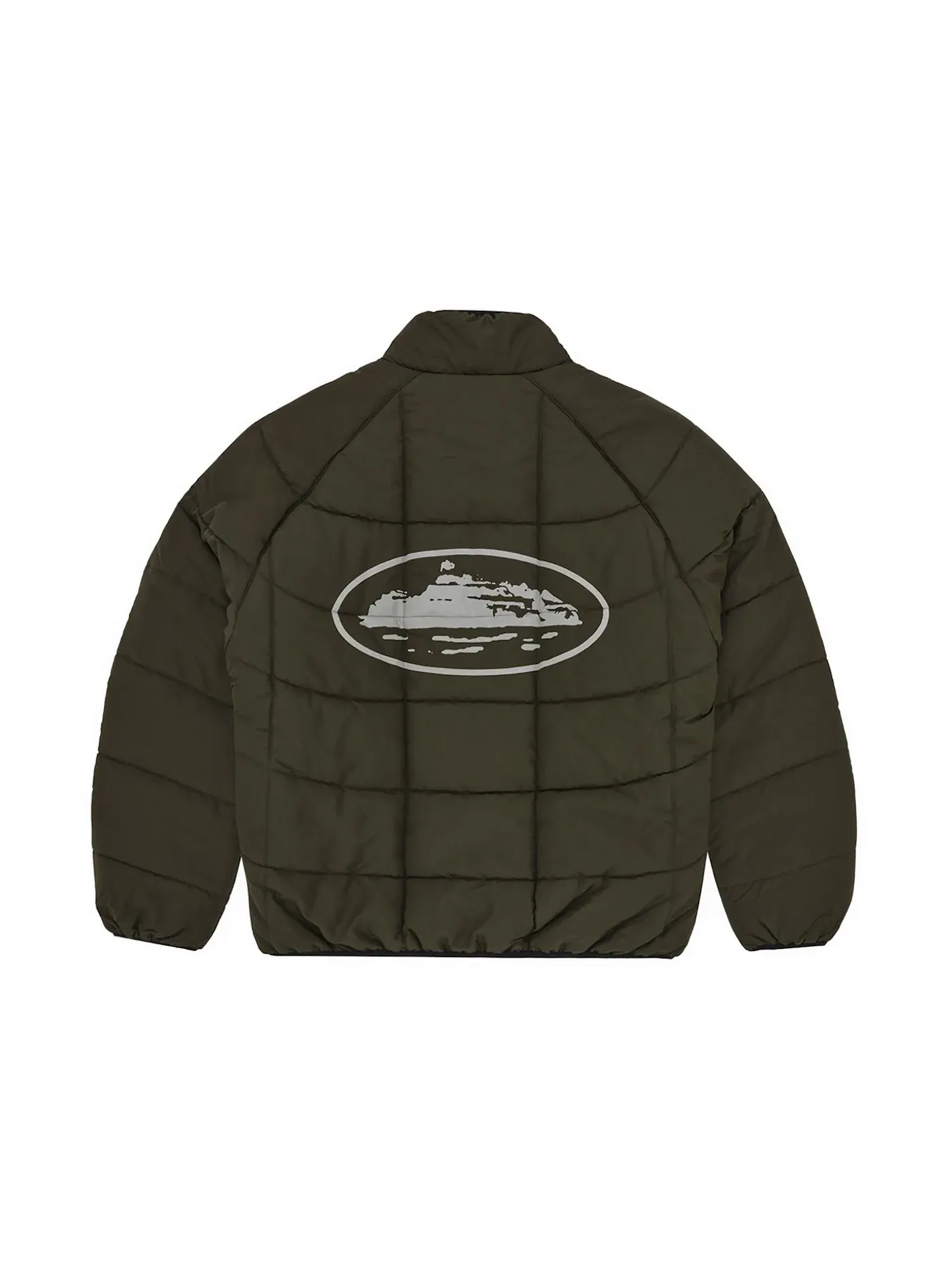 Мужская куртка Bellic' Insulated Corteiz — изображение 2 из 2, оливковый