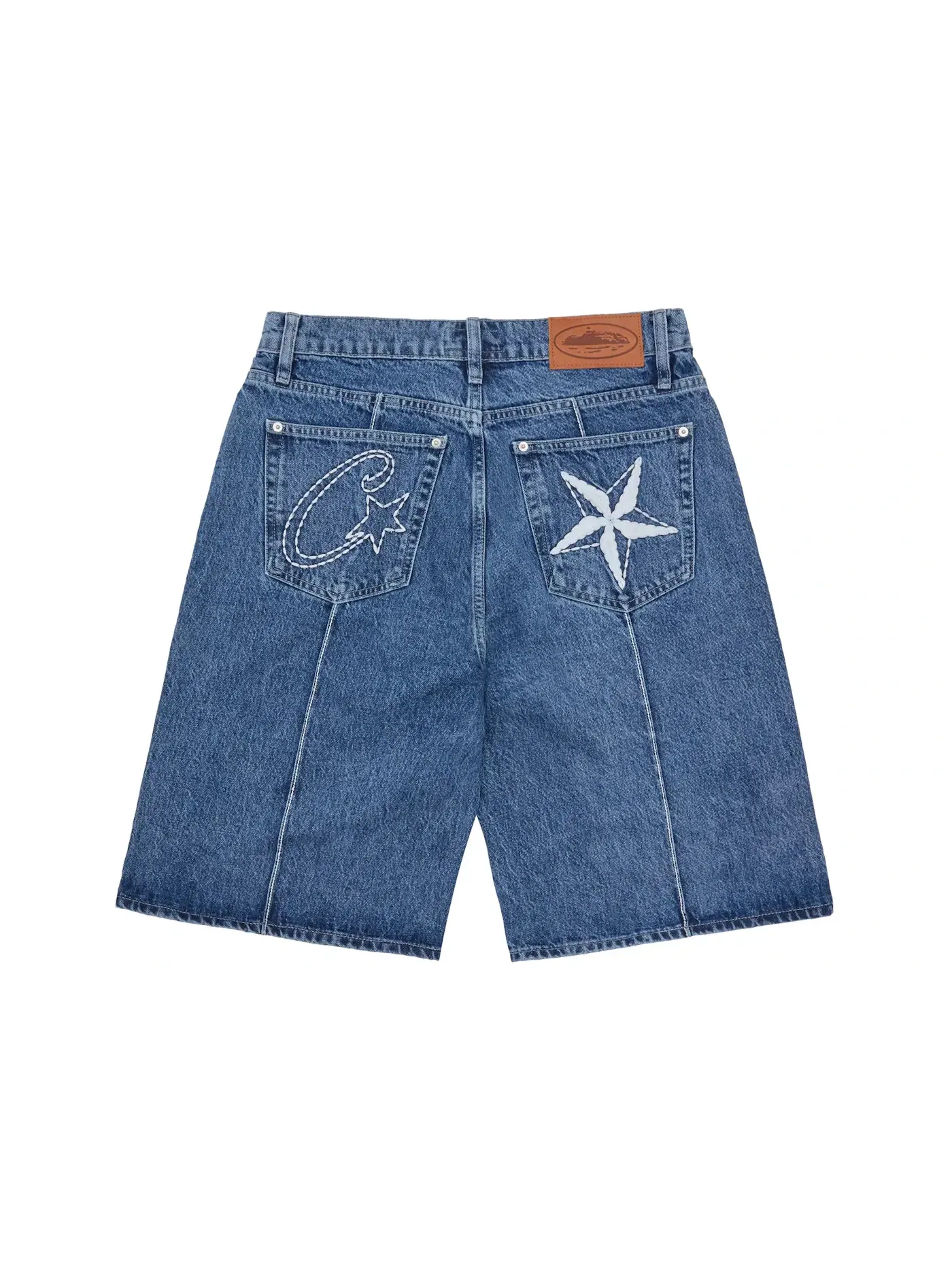 Мужские джинсовые шорты C-Star Denim Corteiz — изображение 1 из 2, синий
