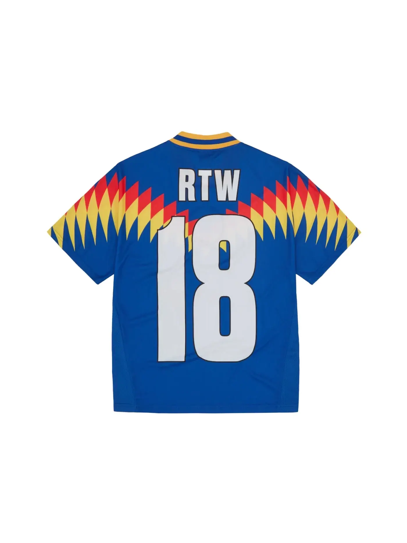 Мужская футбольная джерси в ретро-стиле Corteiz Club RTW Football Jersey Blue — изображение 2 из 2, синий