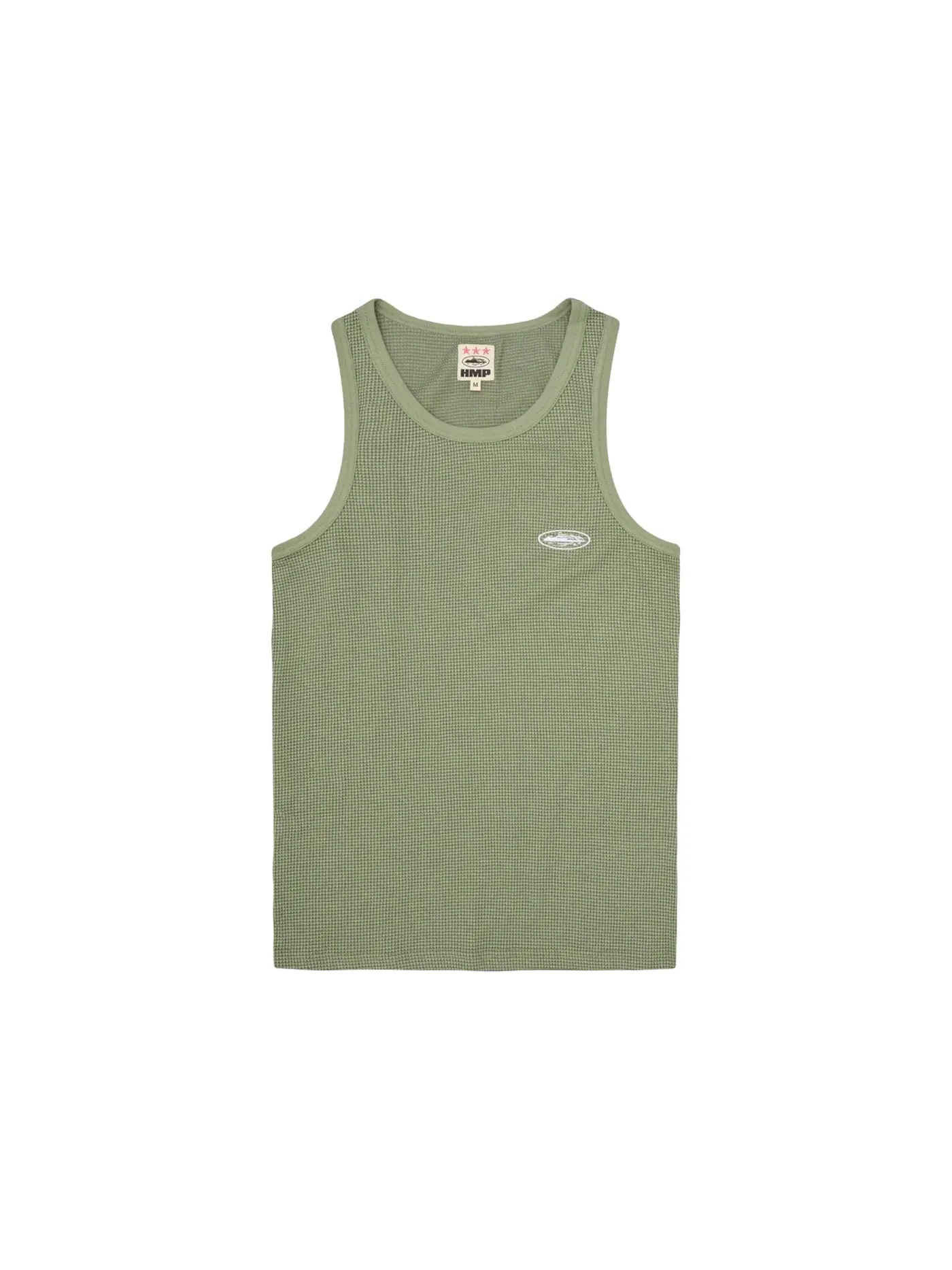 Мужской топ без рукавов комплект 3 шт Tank Top (3 Pack) Corteiz — изображение 2 из 2, оливковый