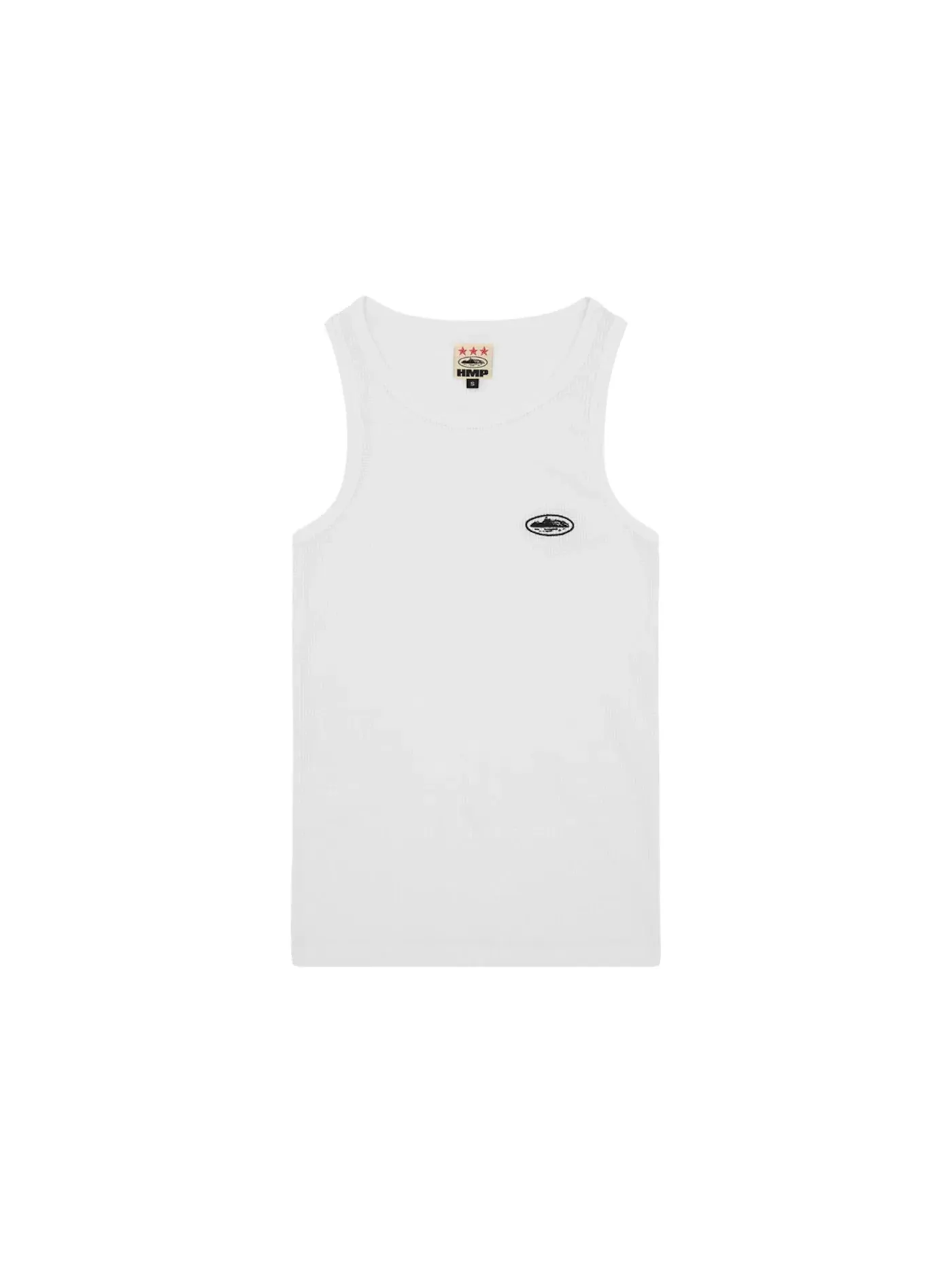 Мужской майка-борцовка с логотипом Tank Top (3 Pack) Corteiz — изображение 2 из 2, белый