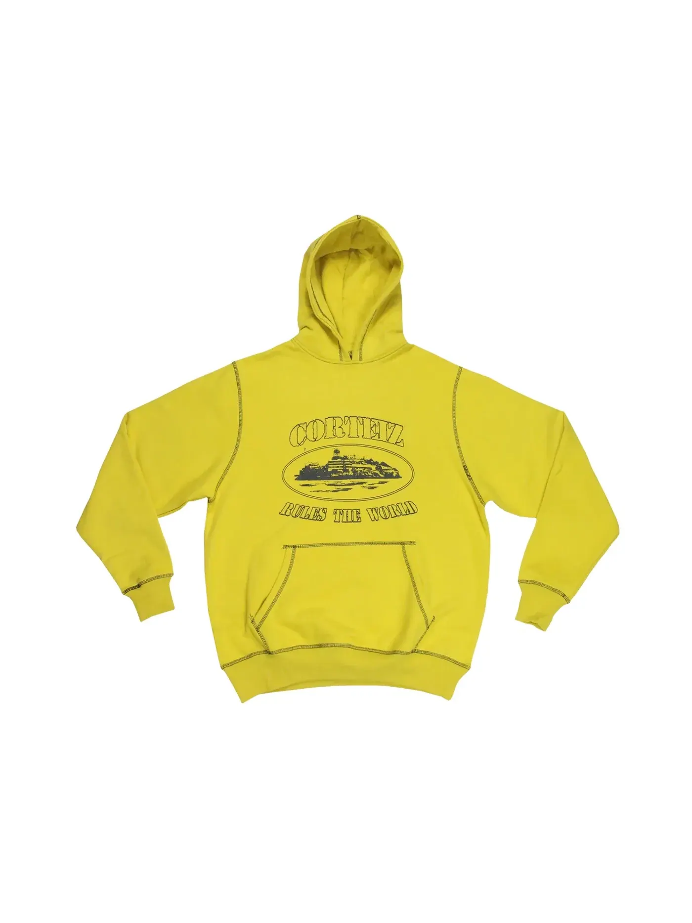 Мужское худи Superior Hoodie Corteiz — изображение 1 из 1, желтый