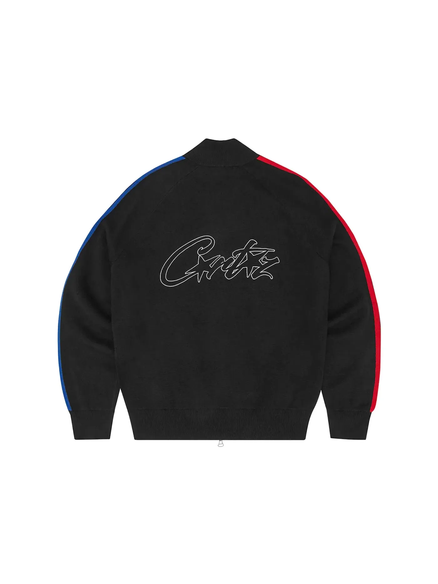 Мужская куртка с принтом Corteiz VVS Knit Zip — изображение 2 из 2, синий